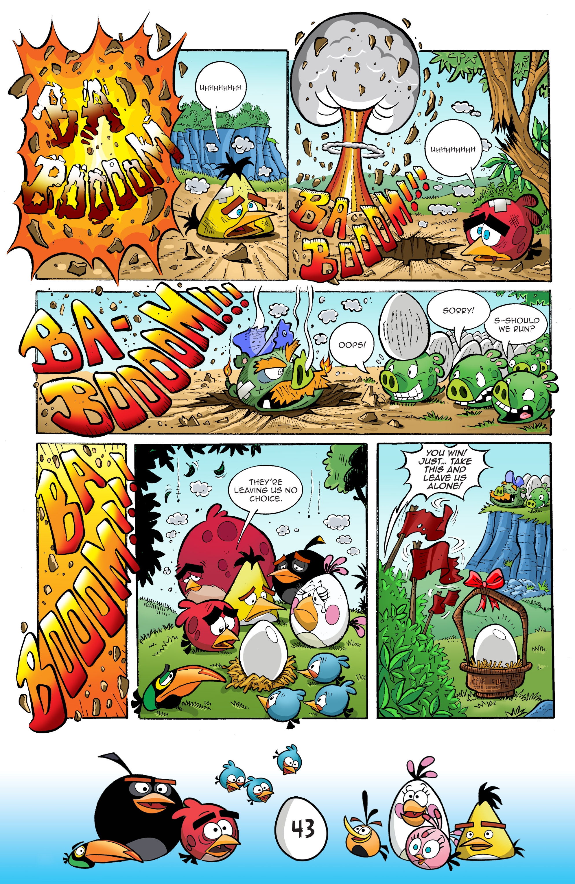 Angry Birds Comics Quarterly: Monsters & Mistletoe (2017) issue 1 - Page 45