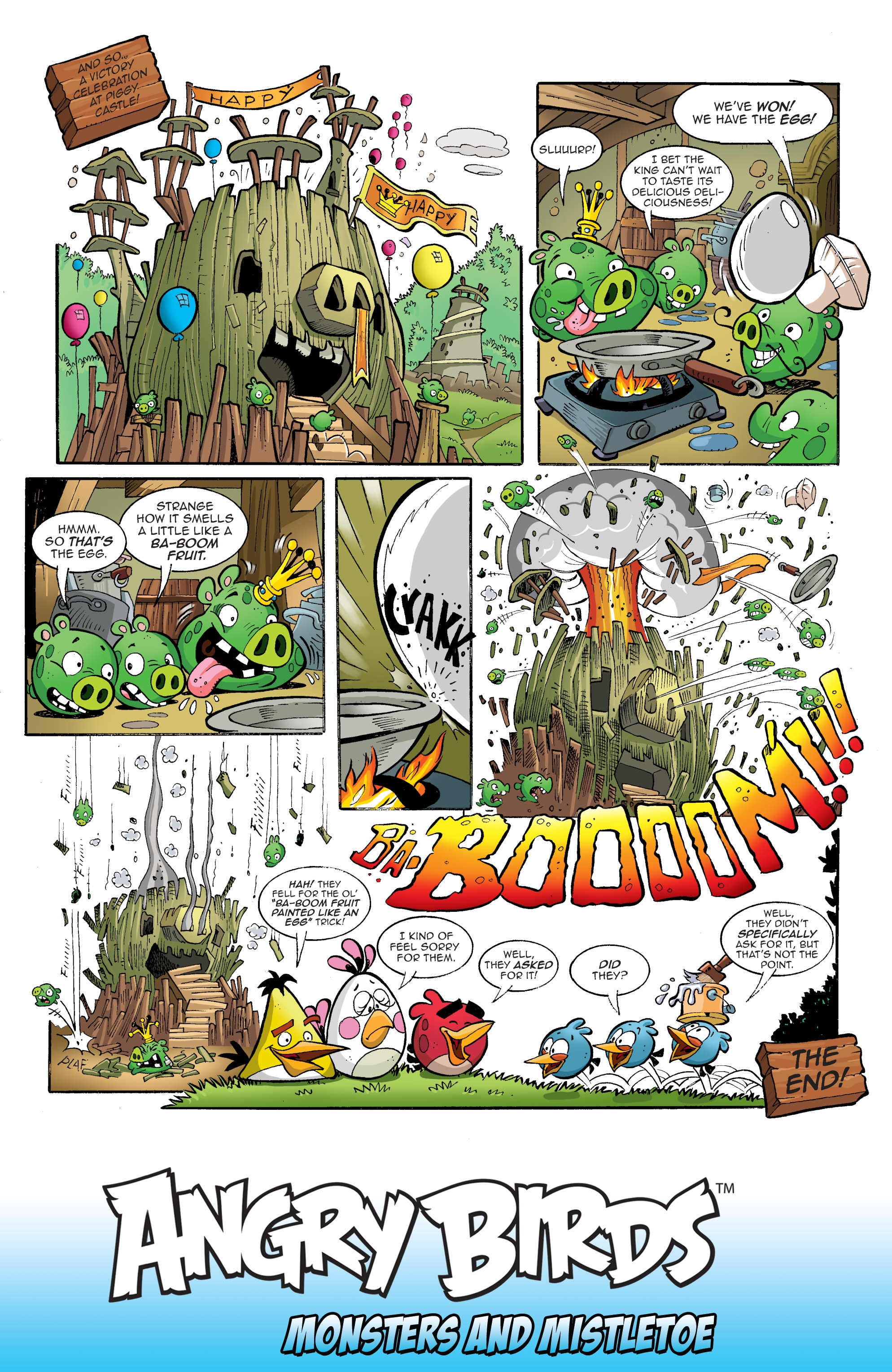 Angry Birds Comics Quarterly: Monsters & Mistletoe (2017) issue 1 - Page 46