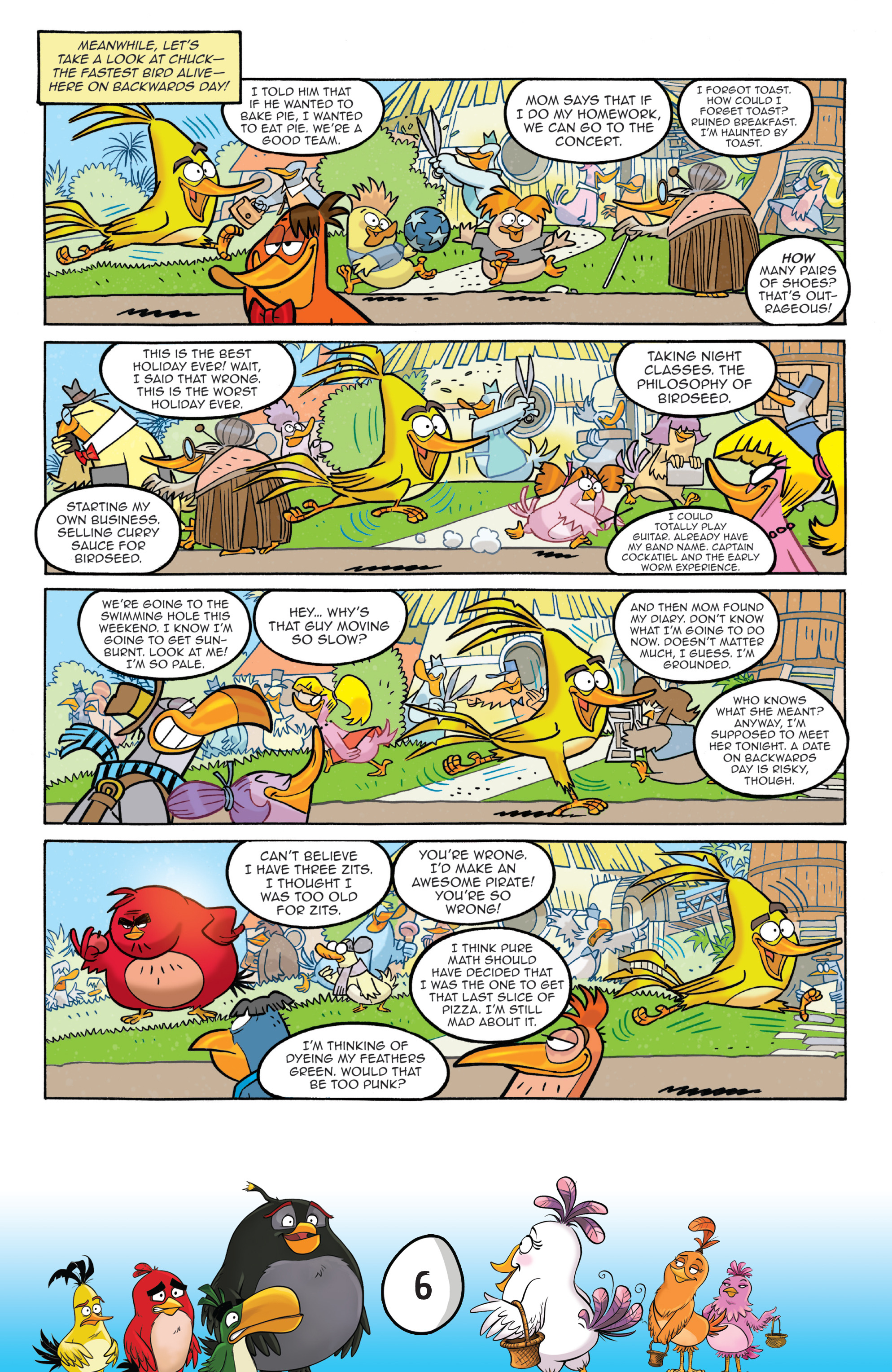 Angry Birds: Flight School (2017) issue 1 - Page 8