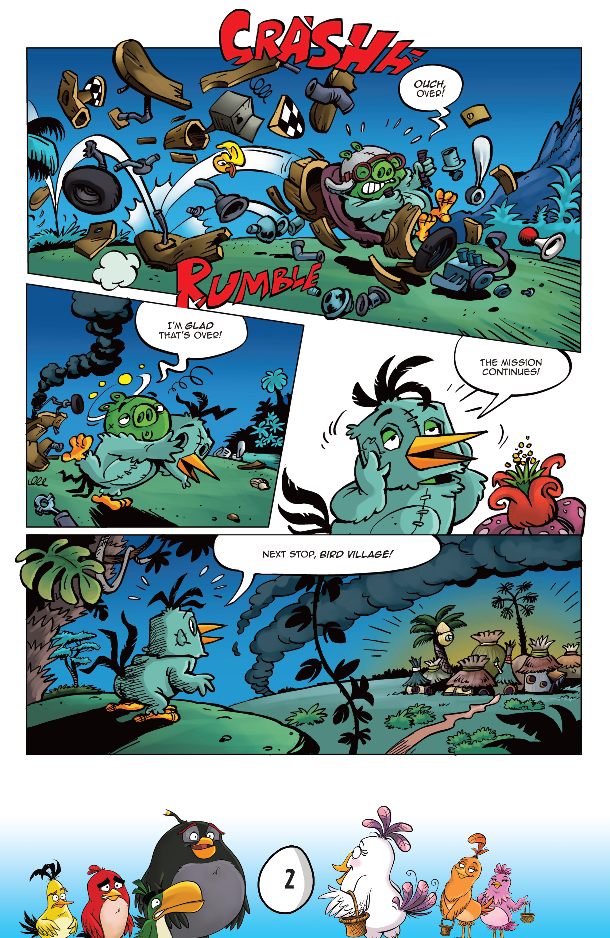 Angry Birds: Flight School (2017) issue 3 - Page 4