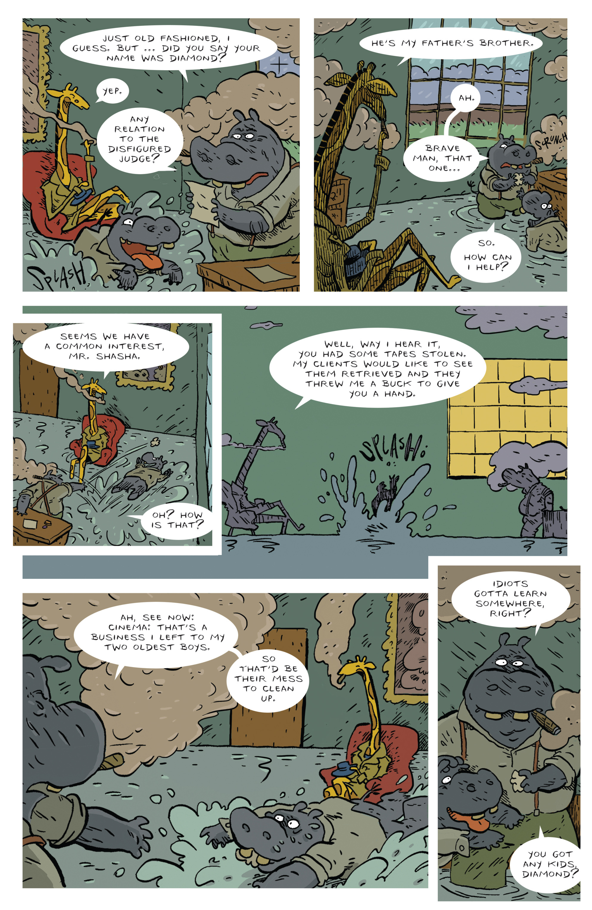 <{ $series->title }} issue 1 - Page 19