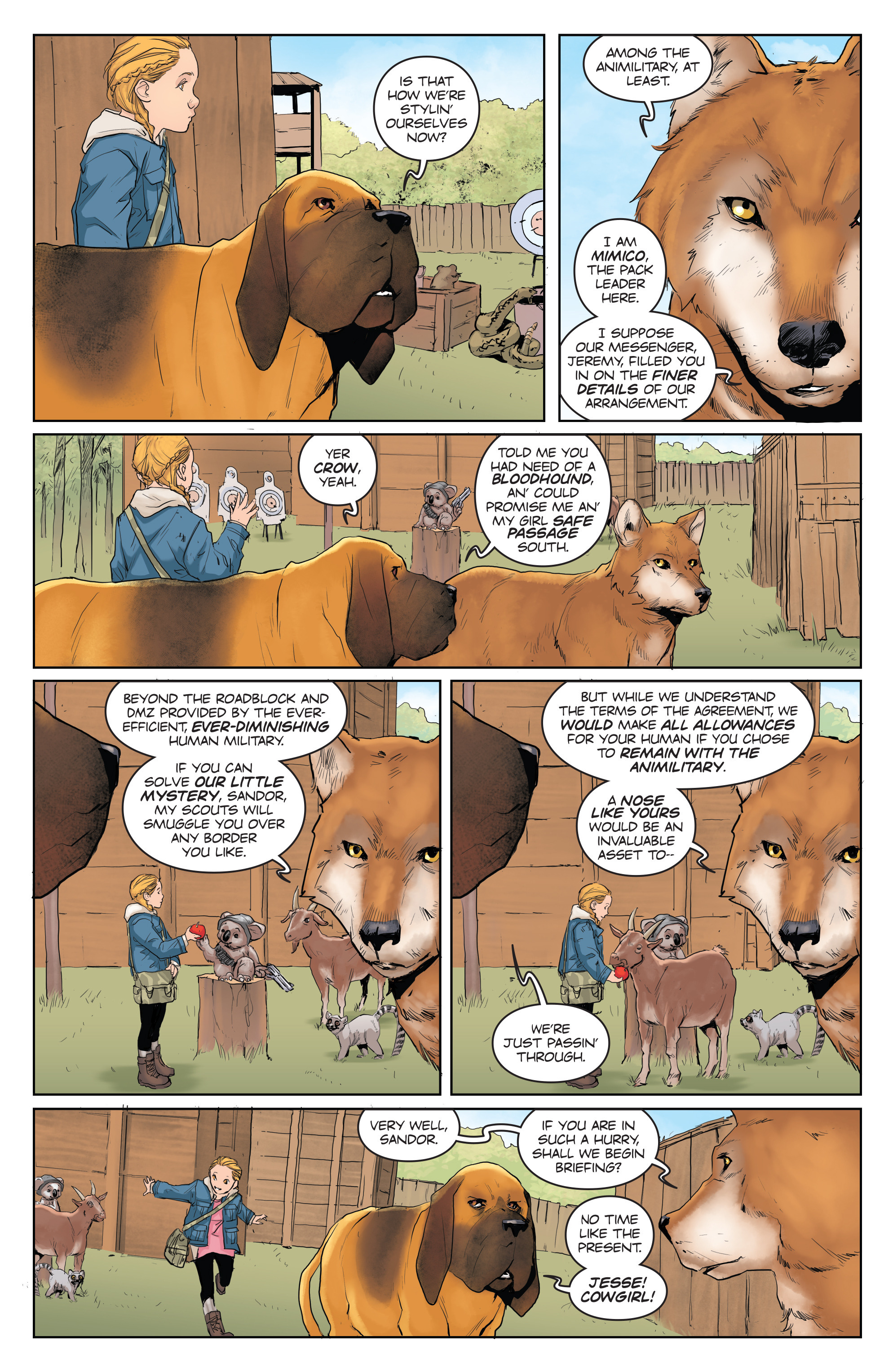 <{ $series->title }} issue 3 - Page 9