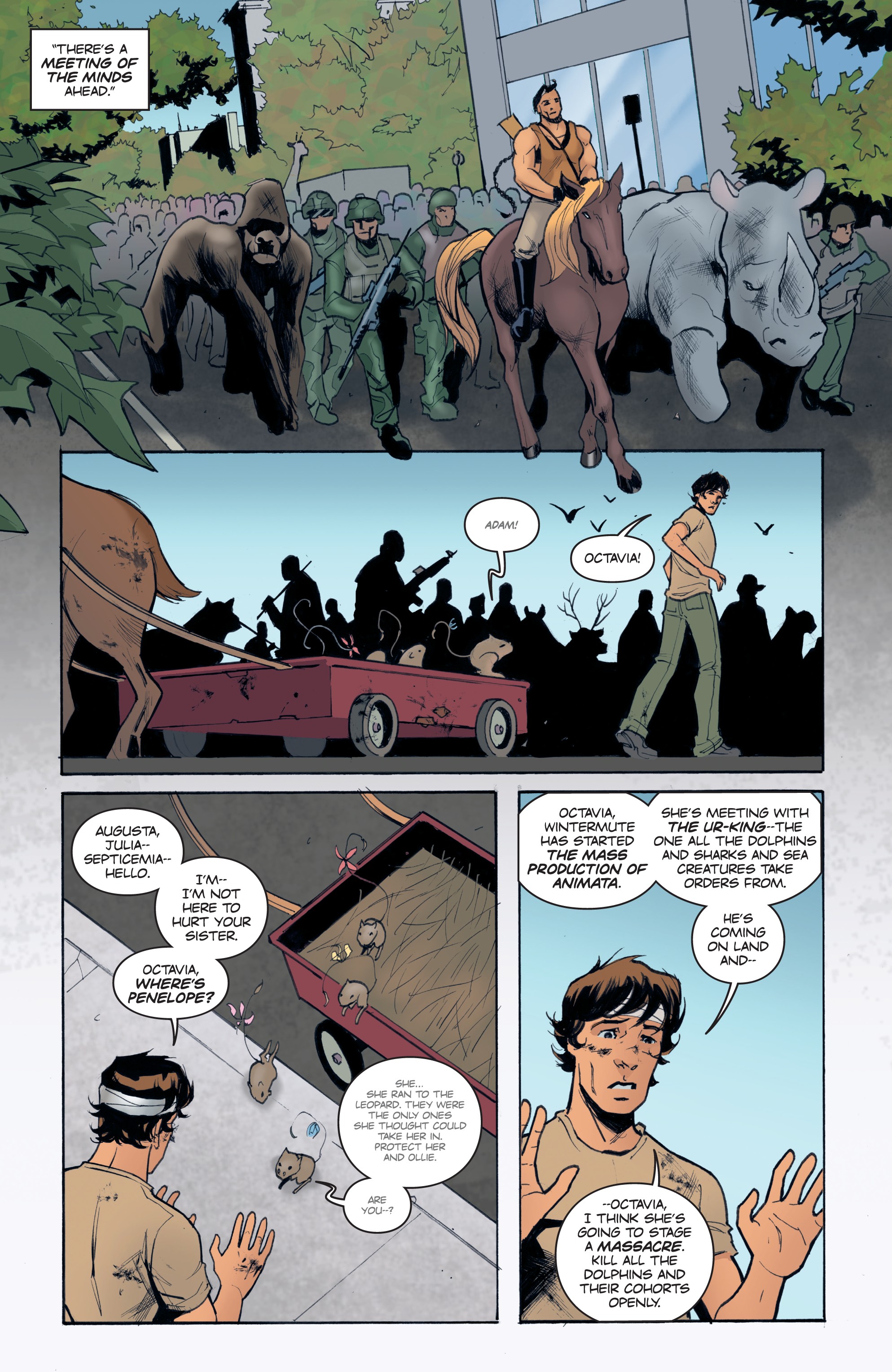 Animosity: Evolution (2017) issue 8 - Page 12