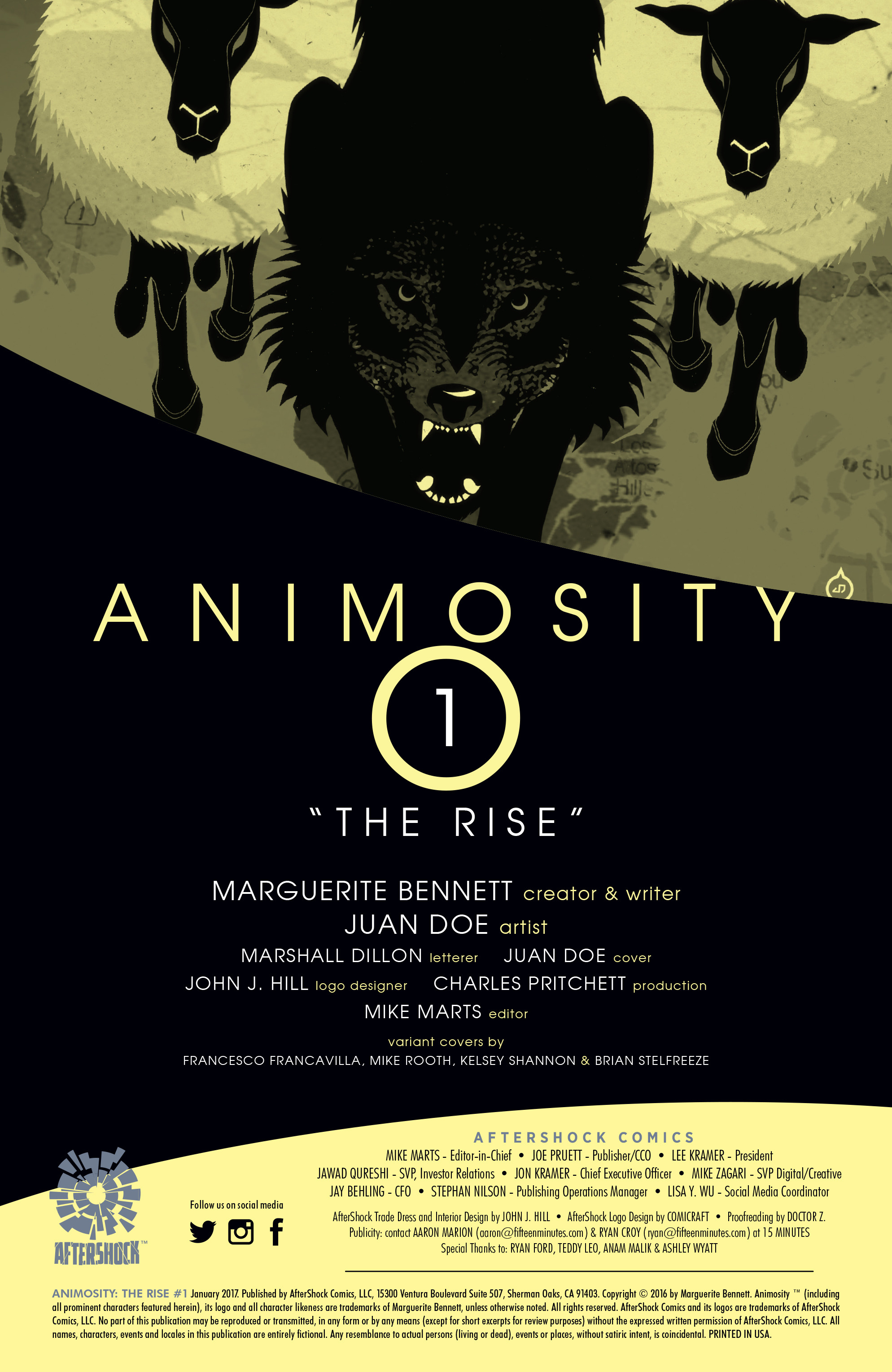 Animosity: The Rise (2017) issue 1 - Page 2