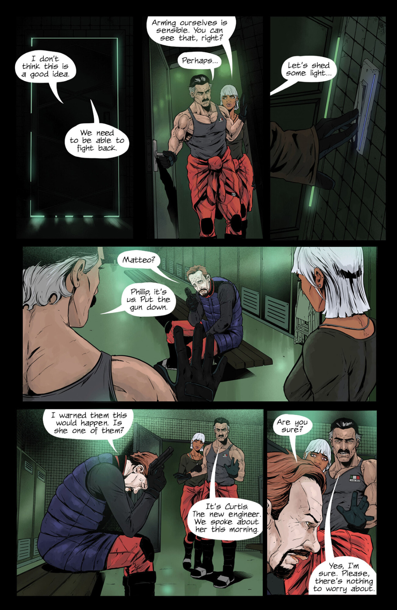 <{ $series->title }} issue 2 - Page 8