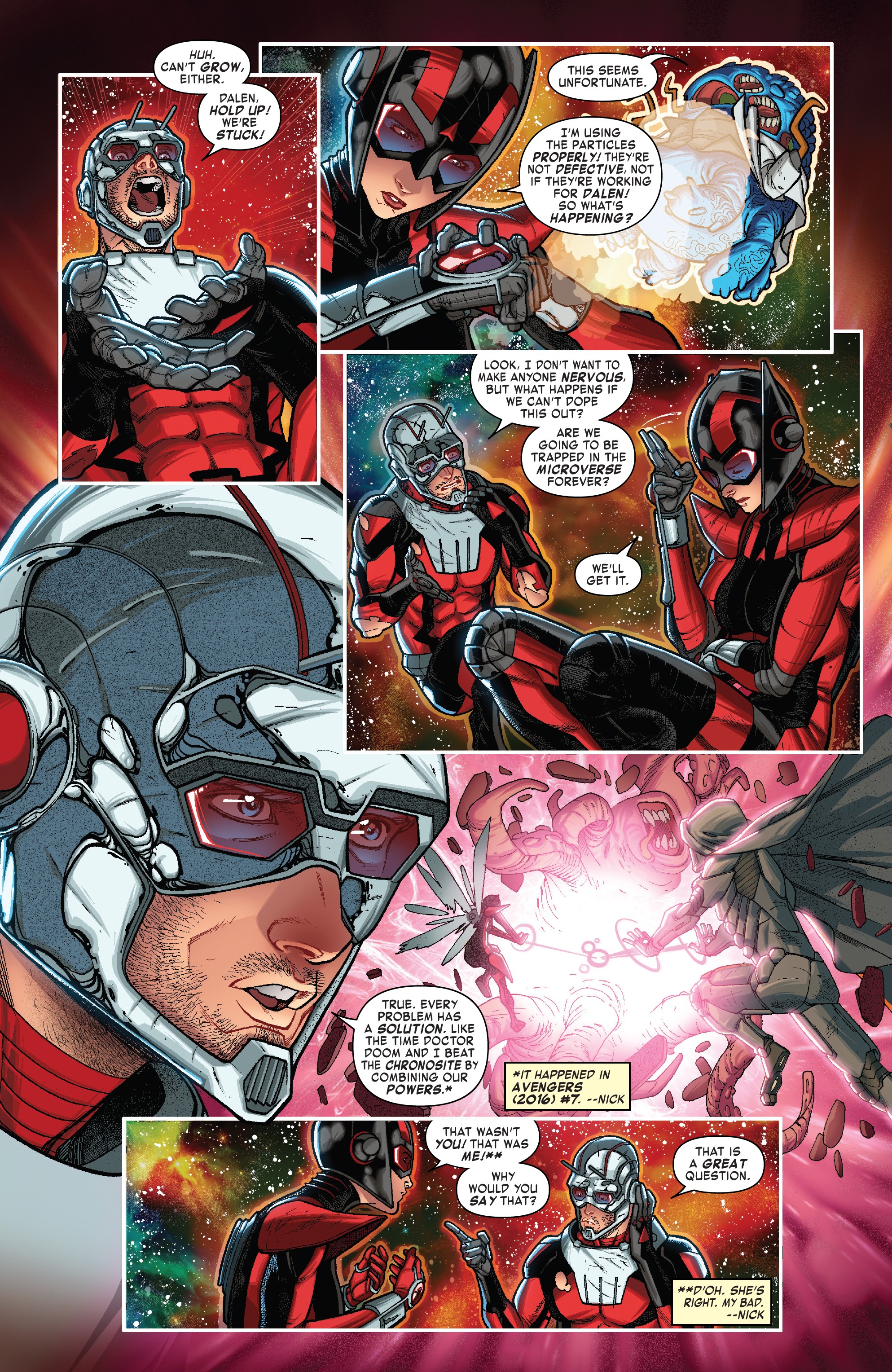 Ant-Man & the Wasp (2018) #1, Comic Issues