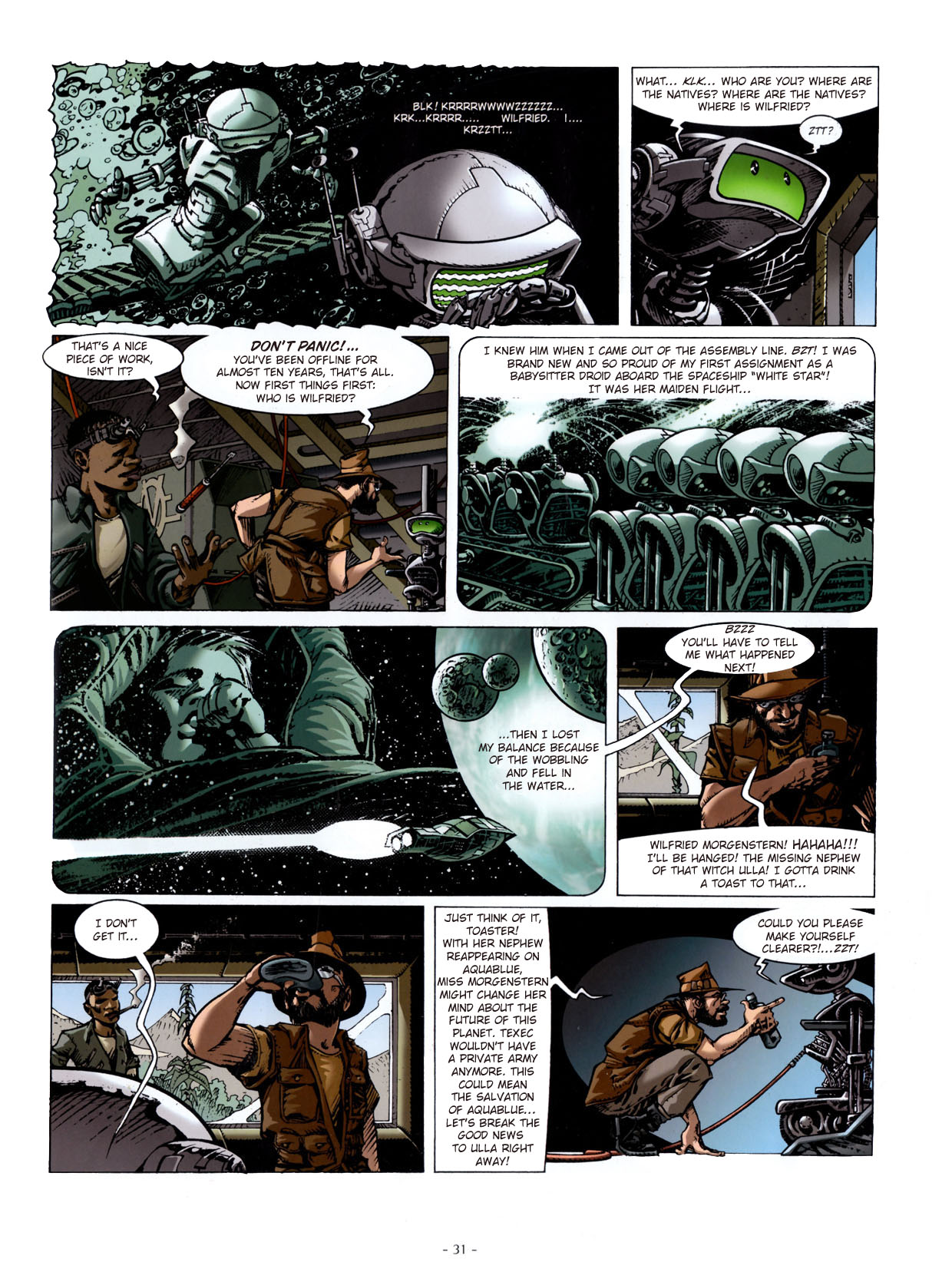 <{ $series->title }} issue 1 - Page 32