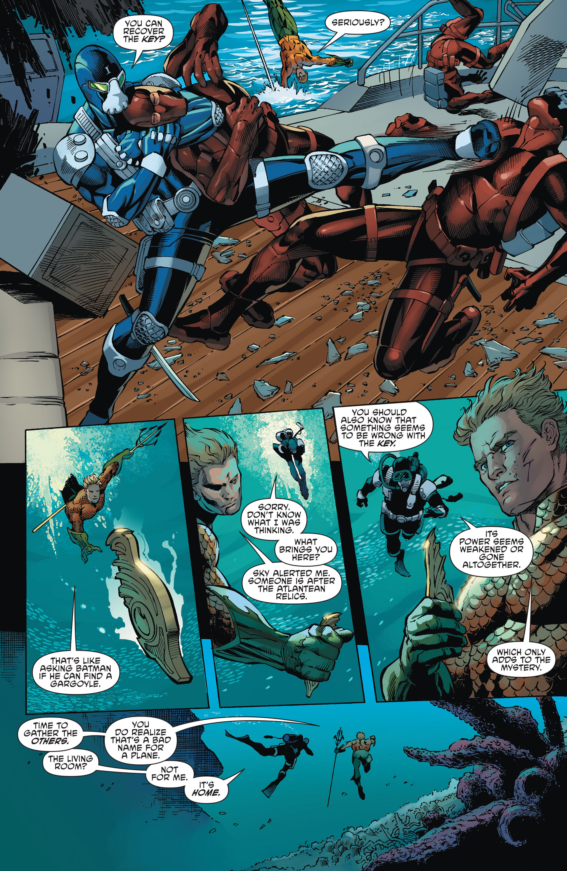 Aquaman and the Others (2014-2015) (New 52) issue 1 - Page 16