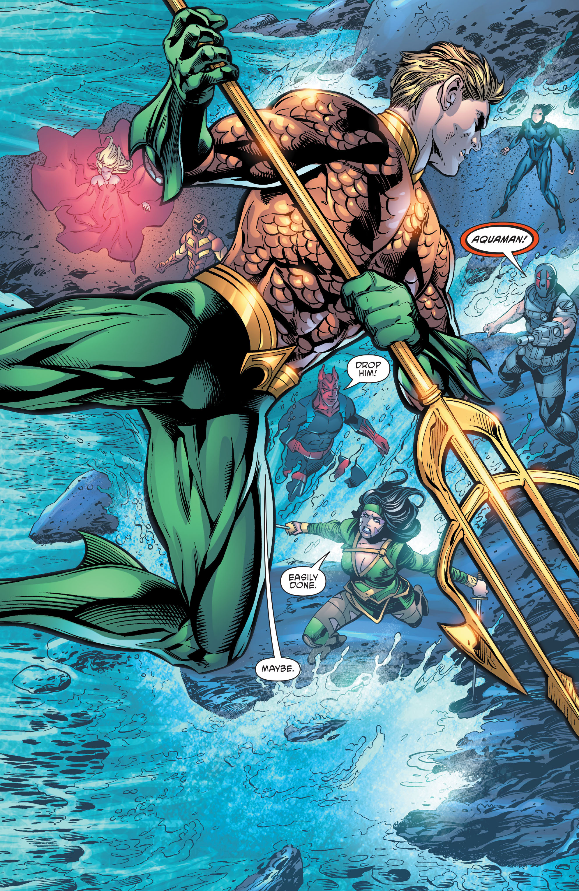 Aquaman and the Others (2014-2015) (New 52) issue 10 - Page 19