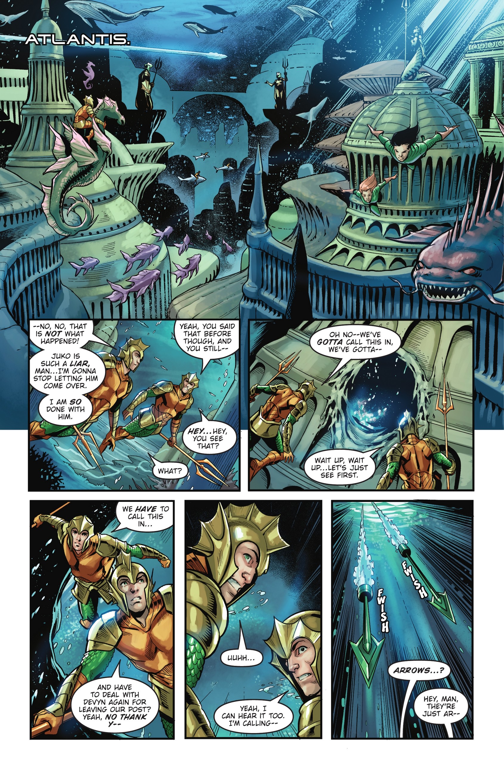 Aquaman/Green Arrow - Deep Target (2021-) issue 1 - Page 10