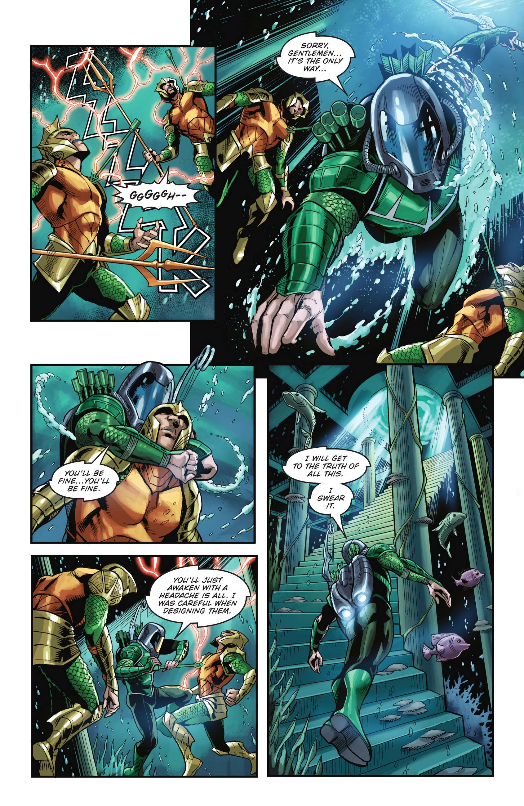 Aquaman/Green Arrow - Deep Target (2021-) issue 1 - Page 11