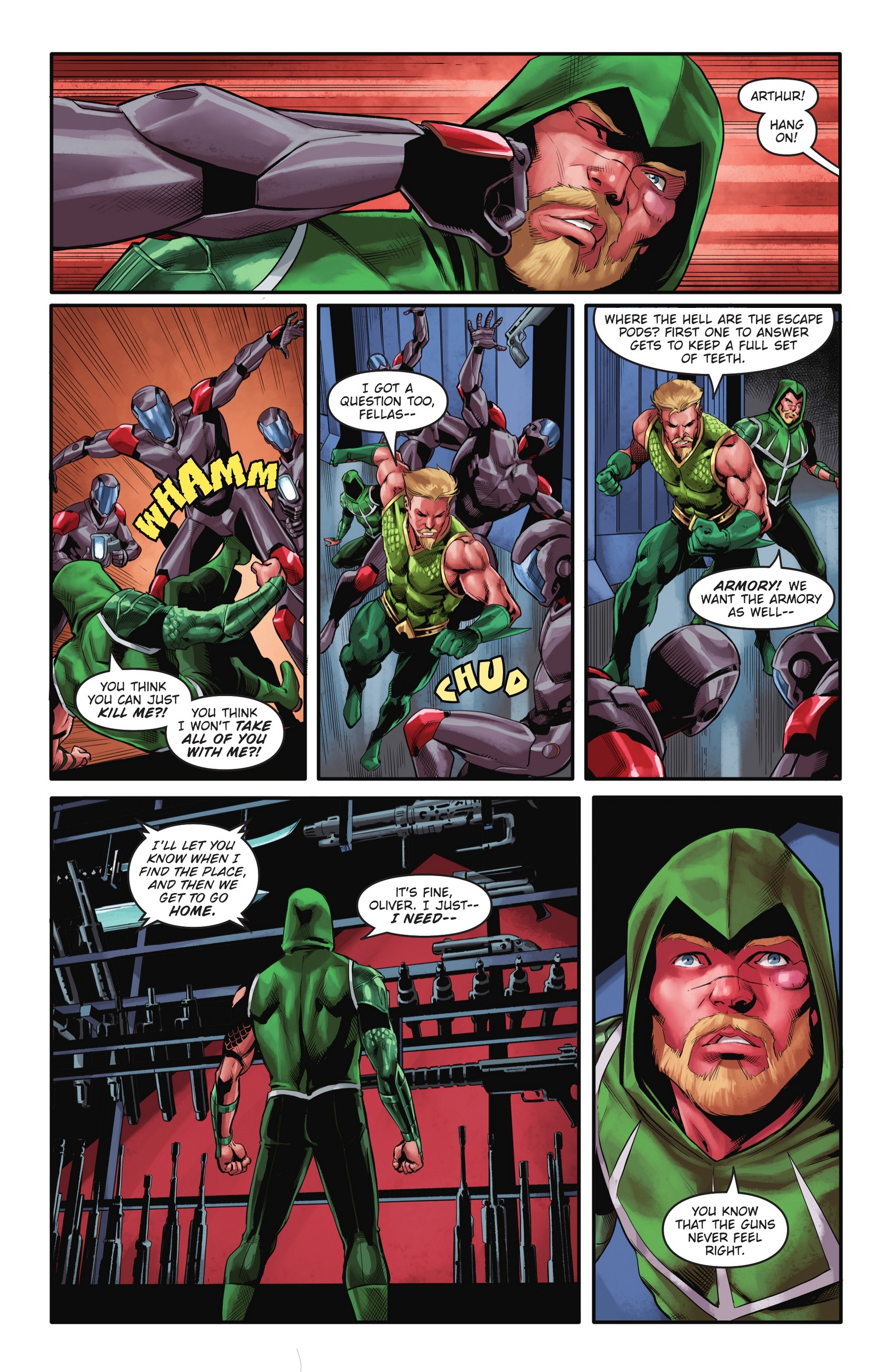 Aquaman/Green Arrow - Deep Target (2021-) issue 4 - Page 9