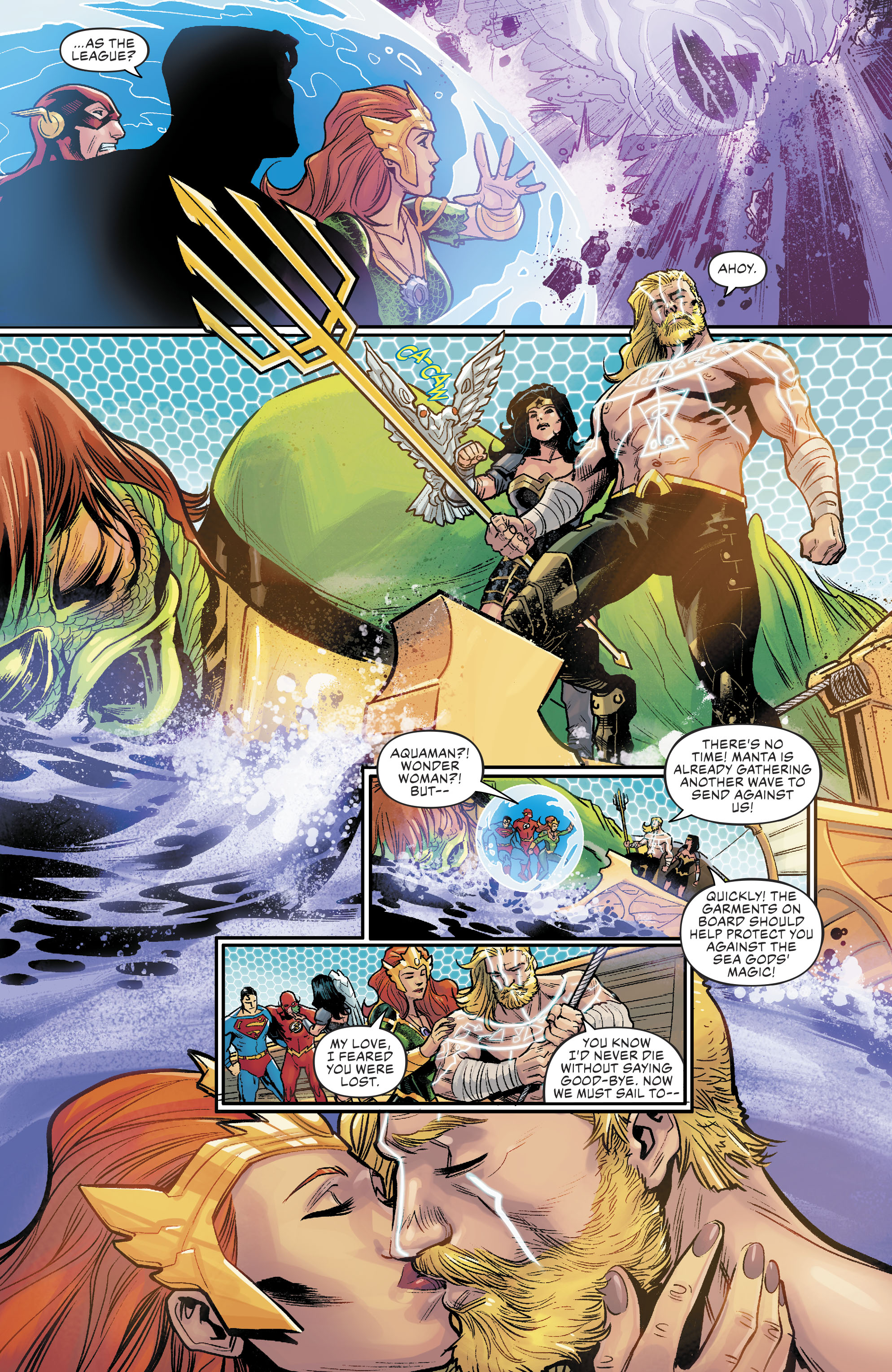 Aquaman/Justice League: Drowned Earth Special (2018-) issue 1 - Page 7