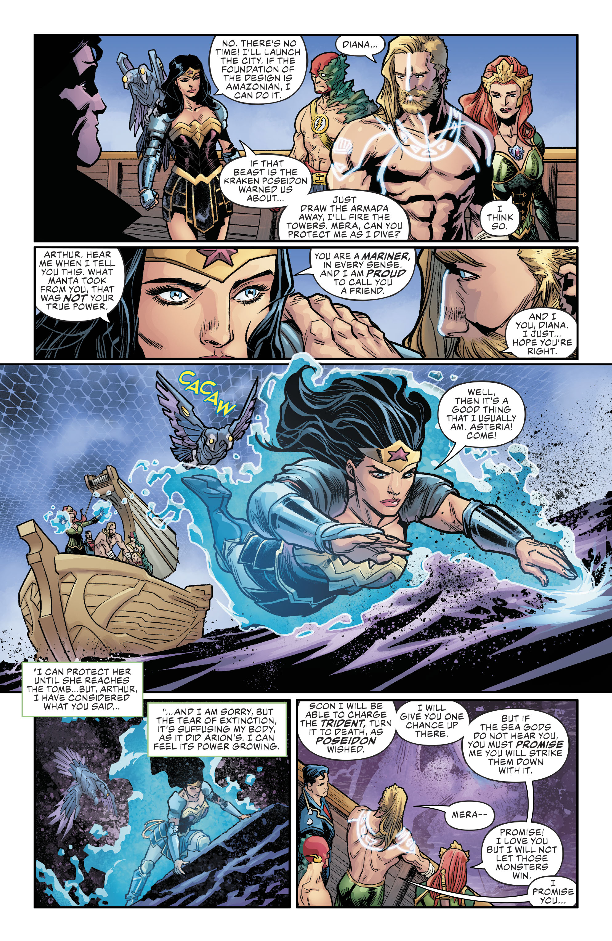 Aquaman/Justice League: Drowned Earth Special (2018-) issue 1 - Page 12