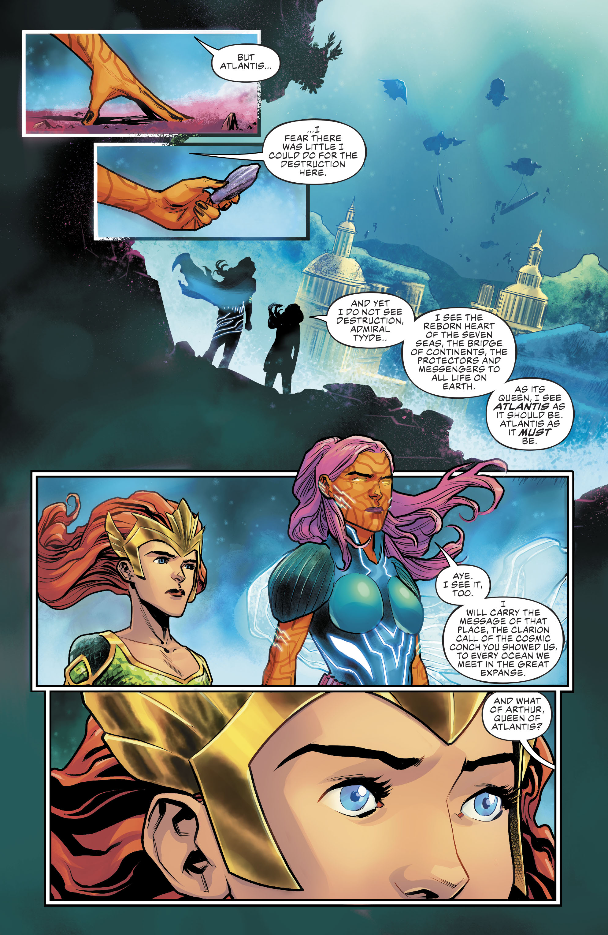 Aquaman/Justice League: Drowned Earth Special (2018-) issue 1 - Page 37