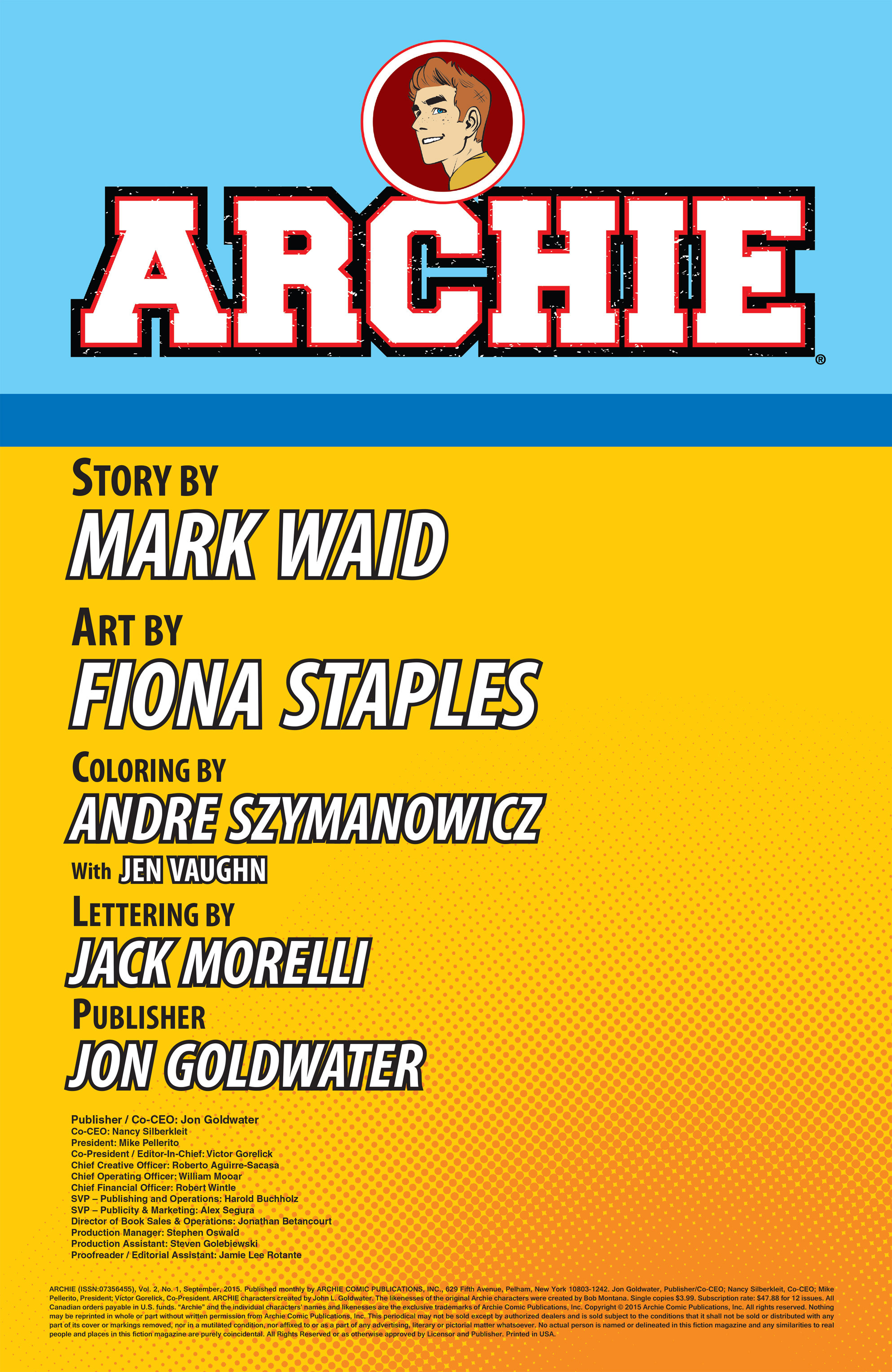 Archie (2015-): Chapter 1 - Page 2
