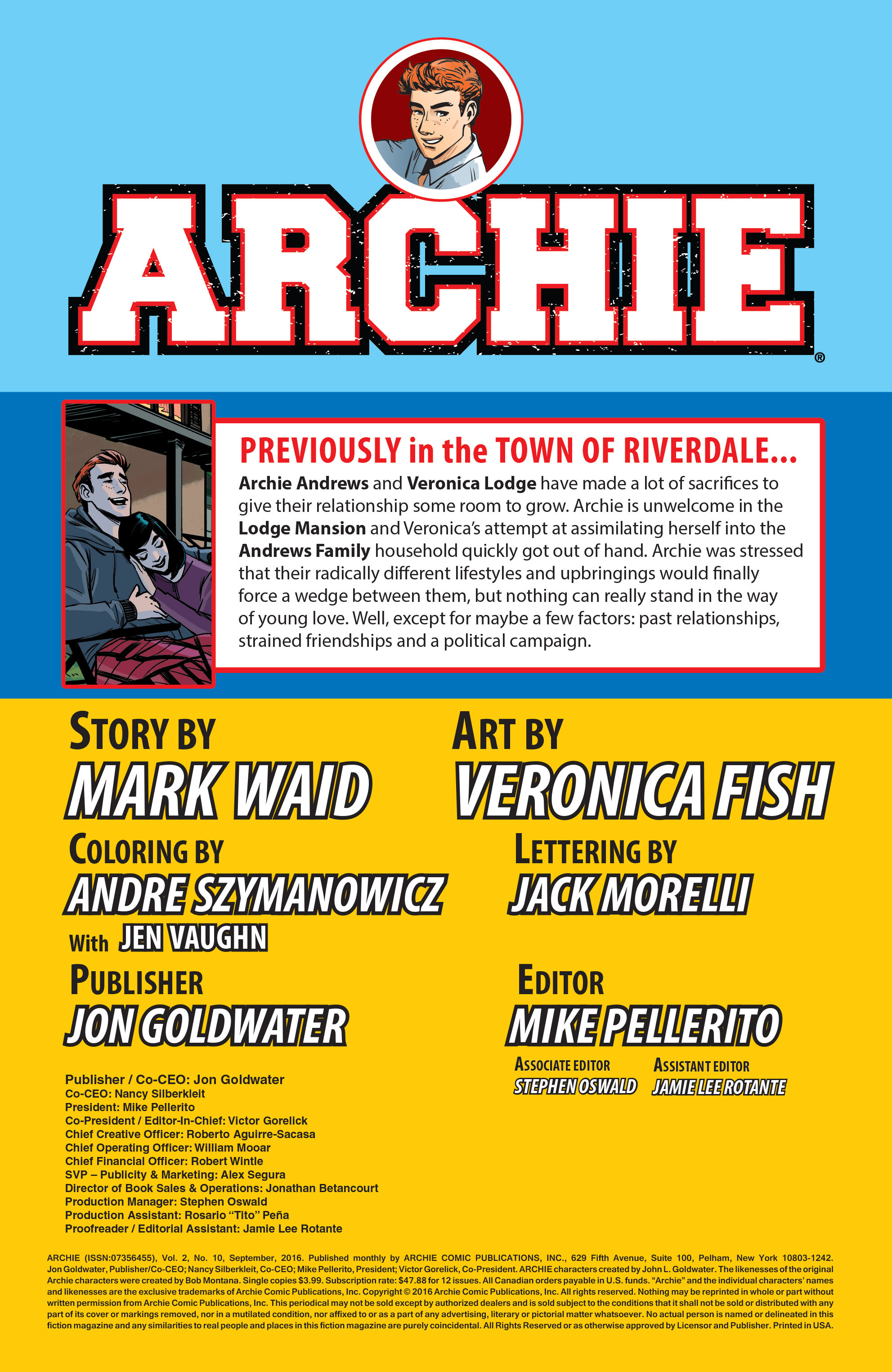 Archie (2015-): Chapter 10 - Page 2