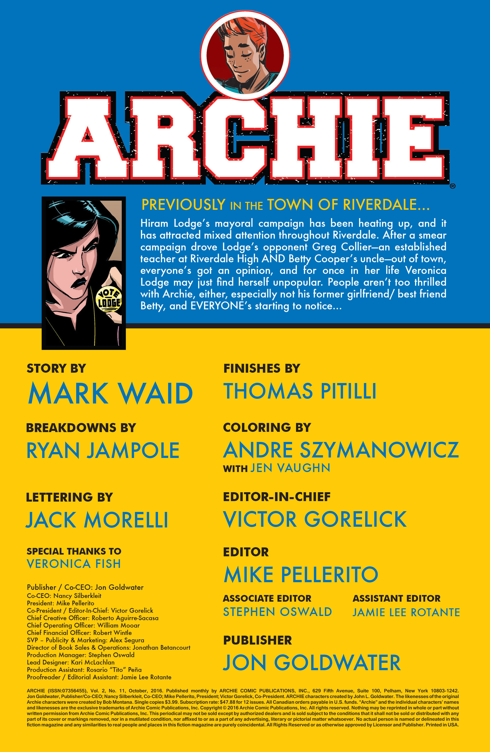 Archie (2015-): Chapter 11 - Page 2