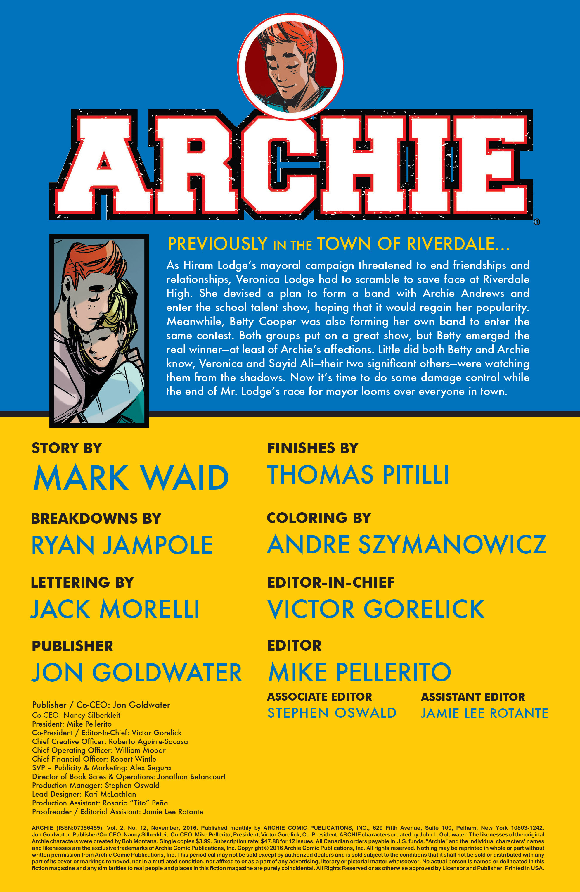 Archie (2015-): Chapter 12 - Page 2