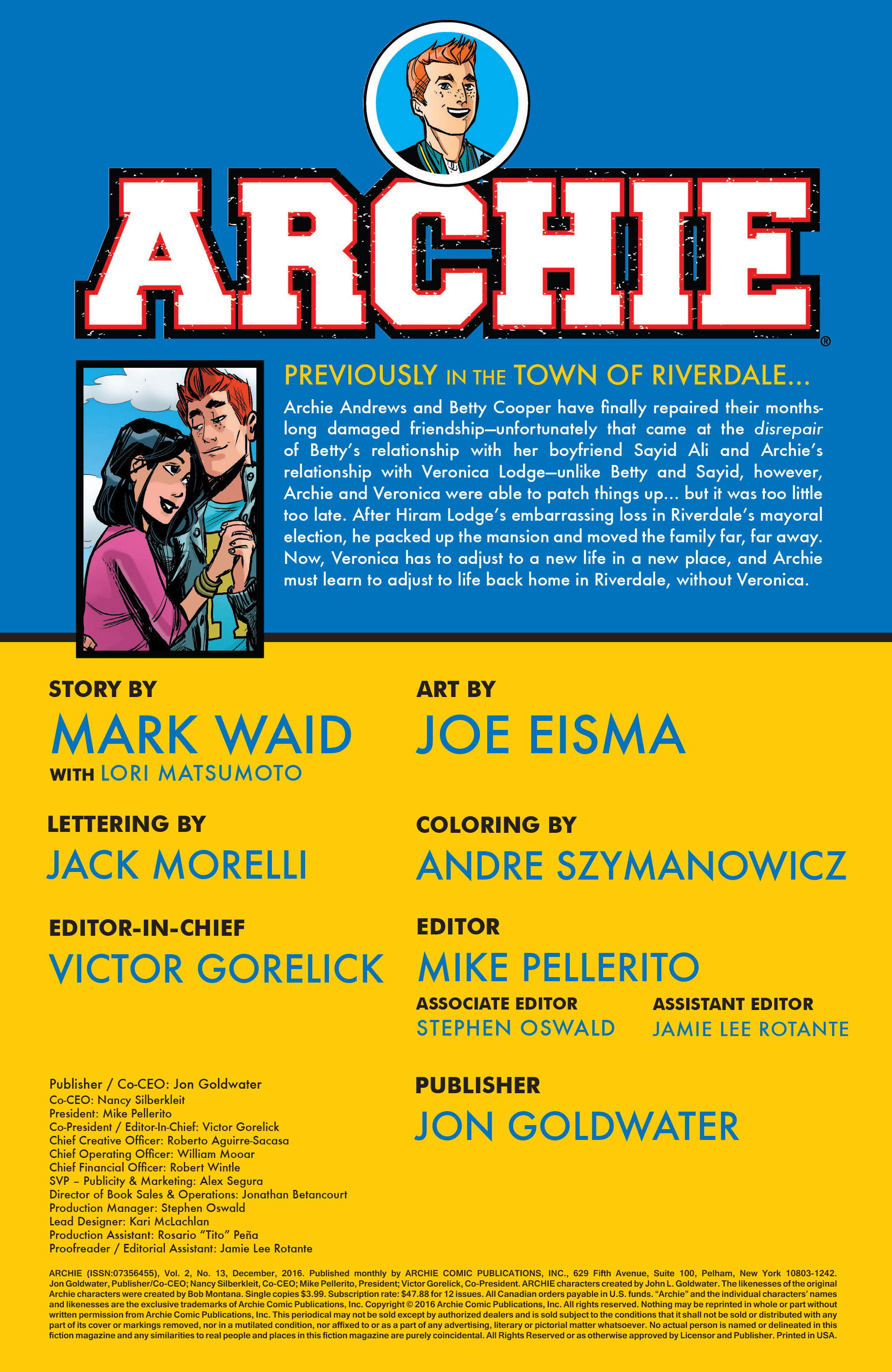 Archie (2015-): Chapter 13 - Page 2