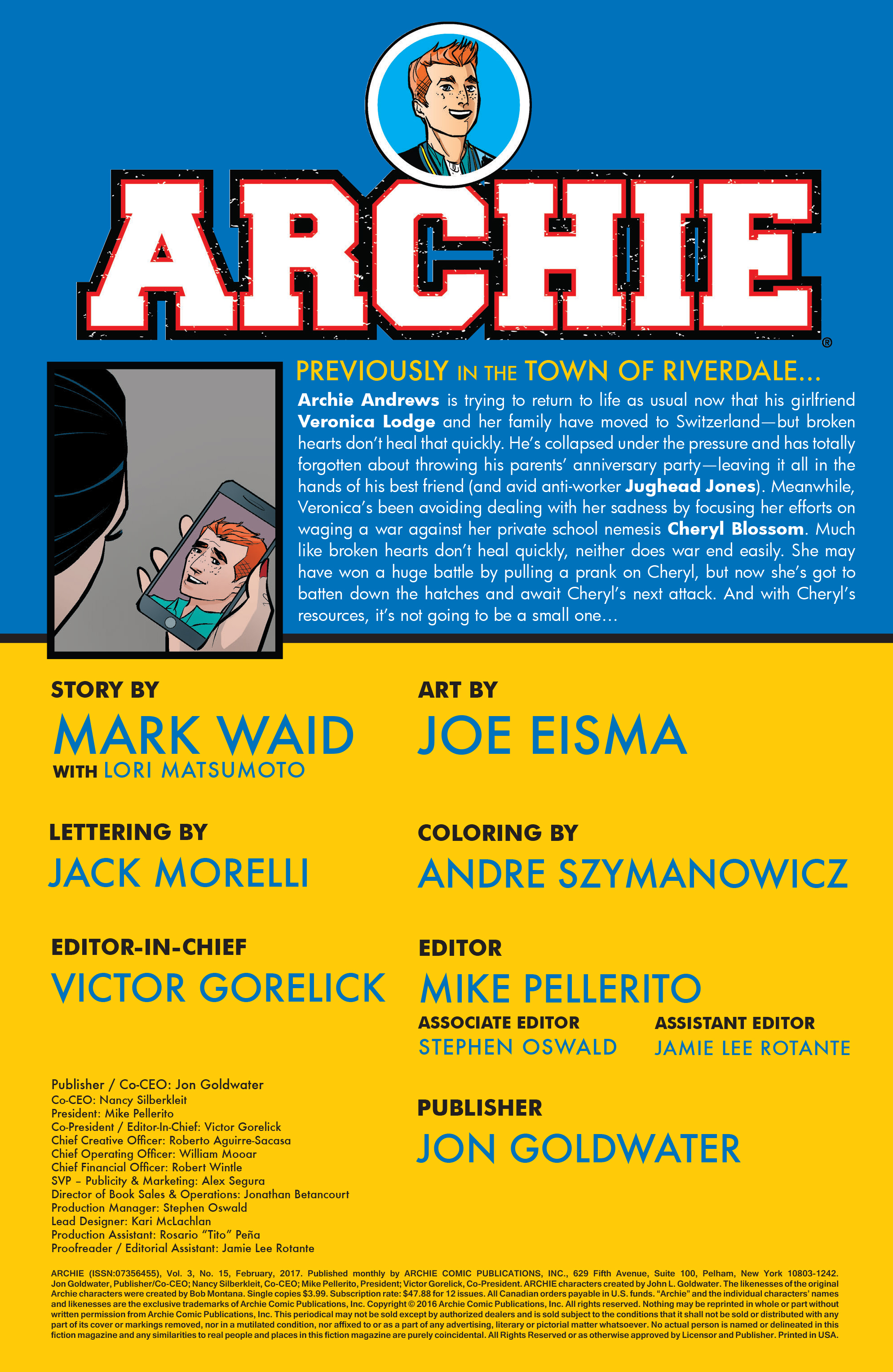 Archie (2015-): Chapter 15 - Page 2