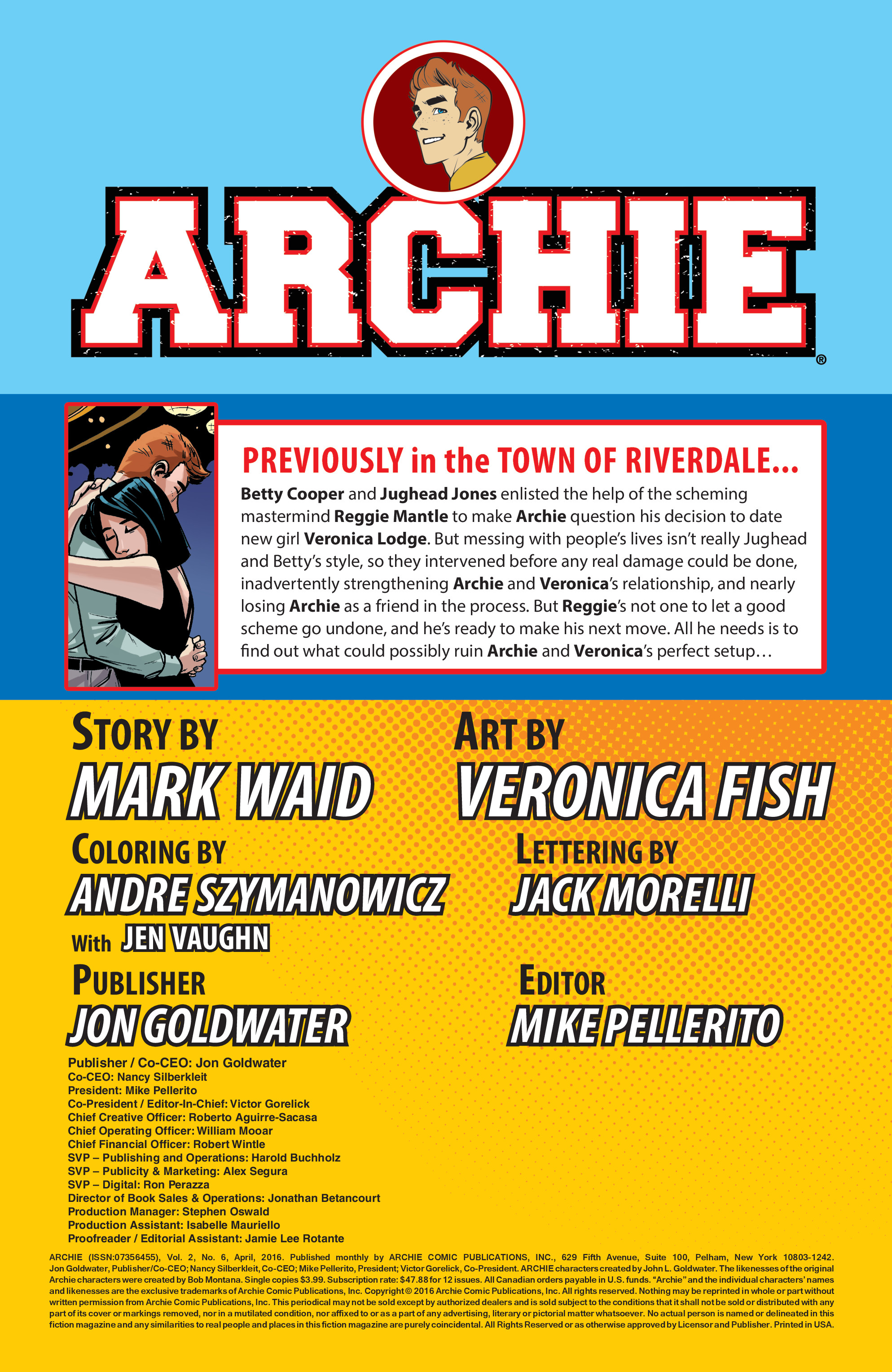 Archie (2015-): Chapter 6 - Page 2