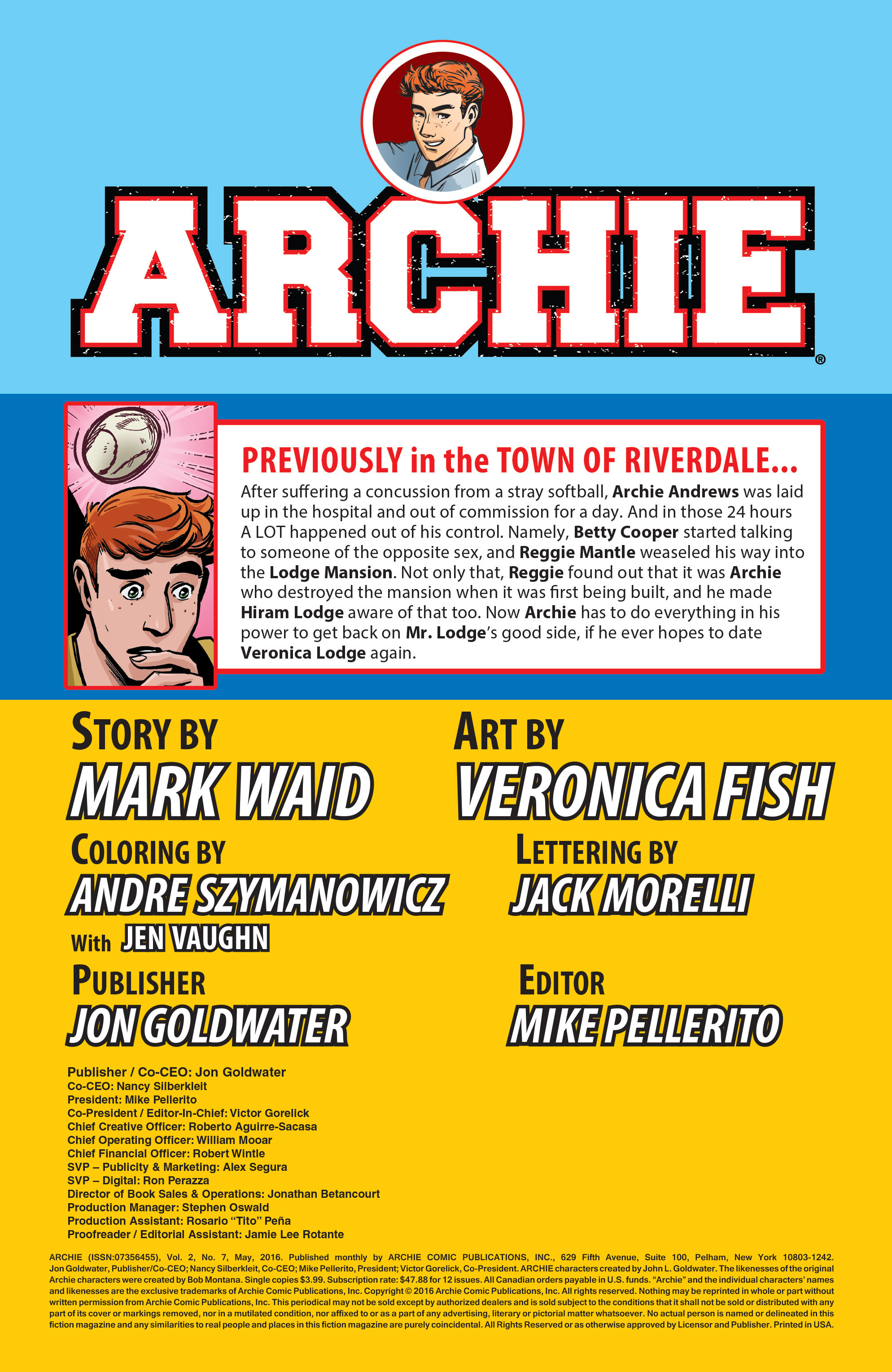 Archie (2015-): Chapter 7 - Page 2