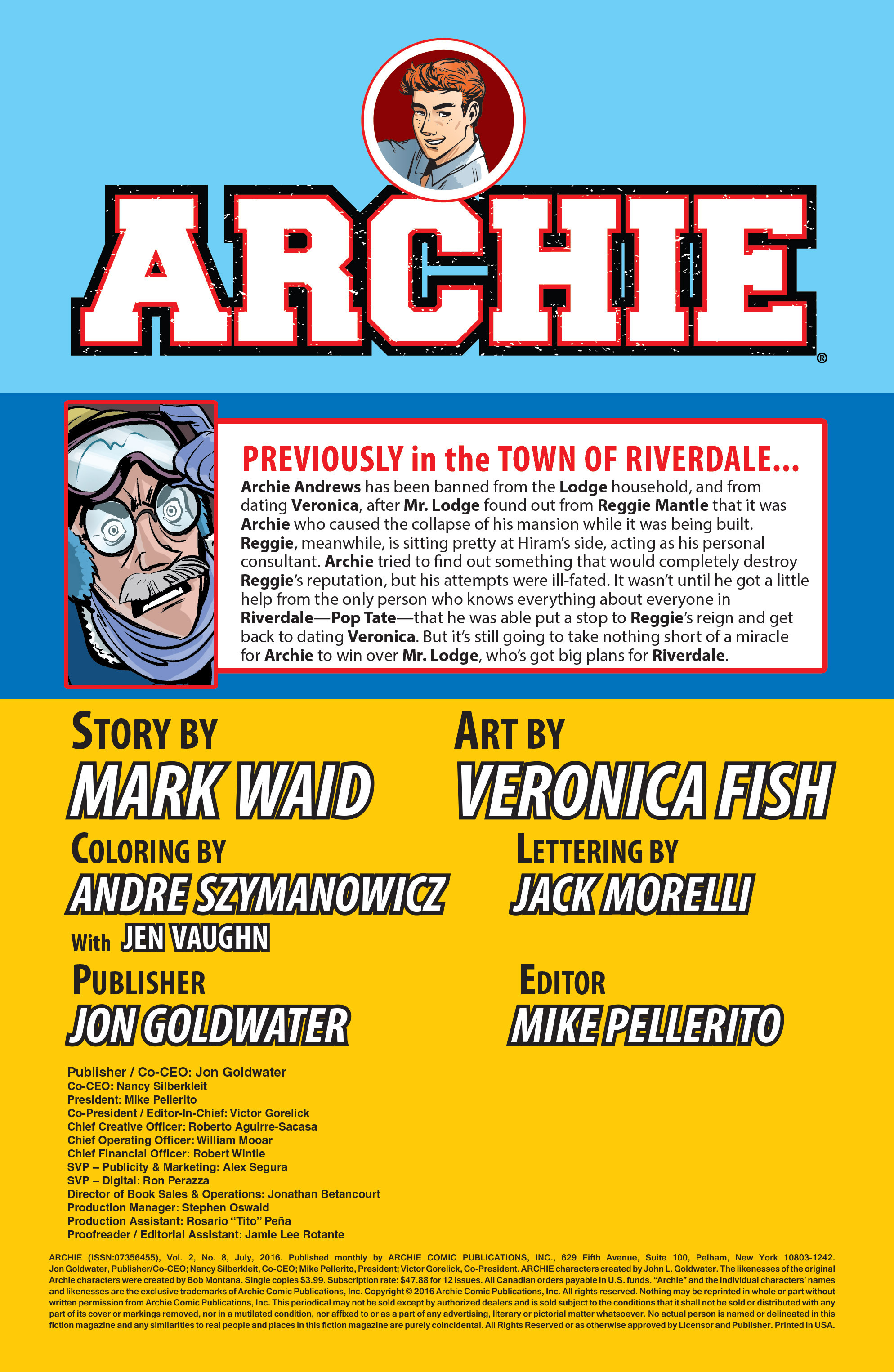 Archie (2015-): Chapter 8 - Page 2