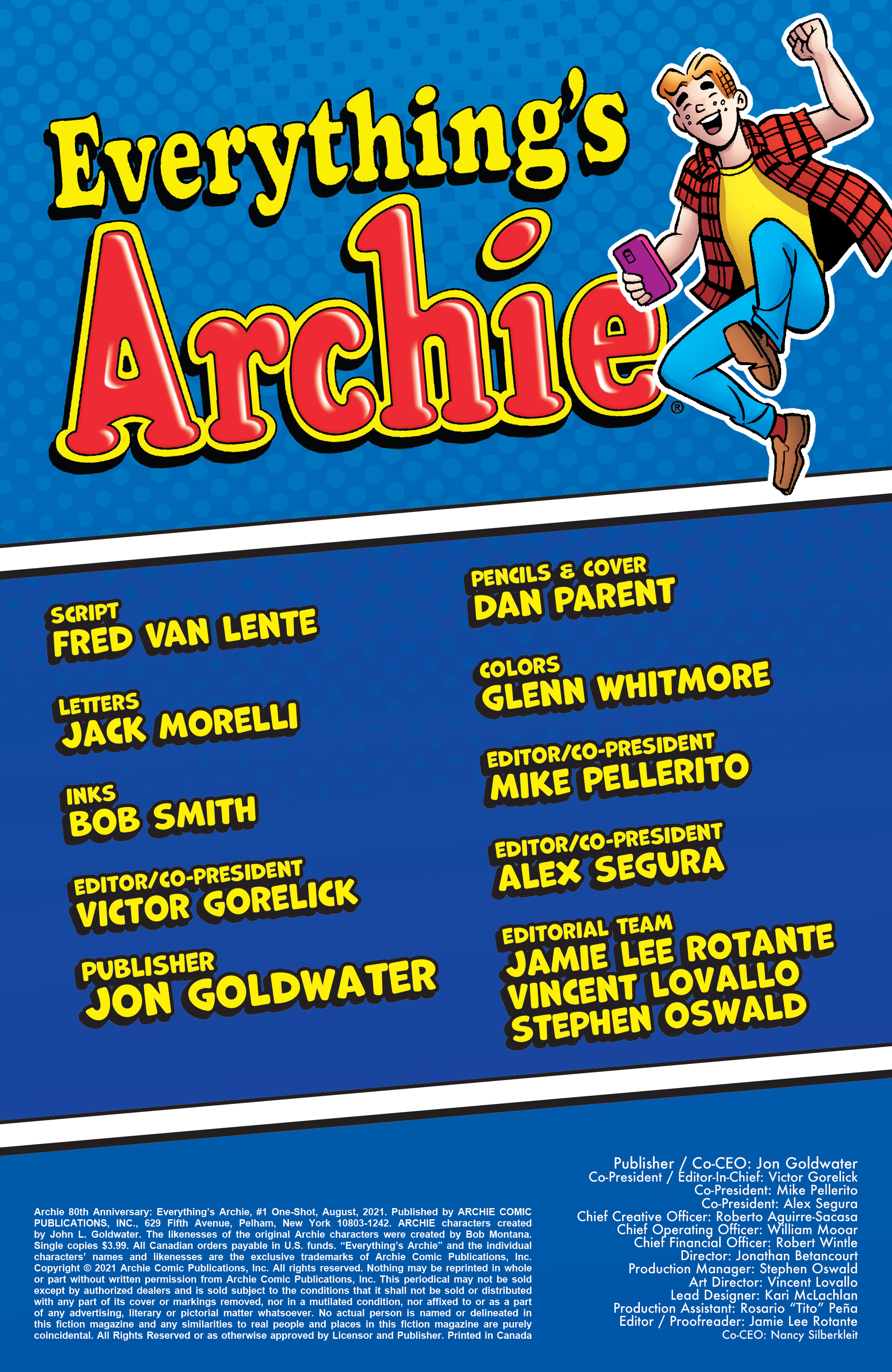 Archie 80th Anniversary: Everything's Archie (2021): Chapter 1 - Page 2