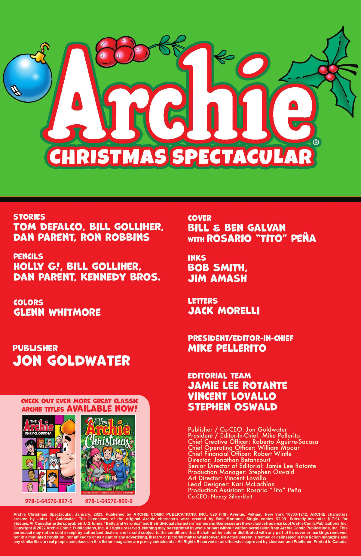 Archie Christmas Spectacular (2023): Chapter 1 - Page 2