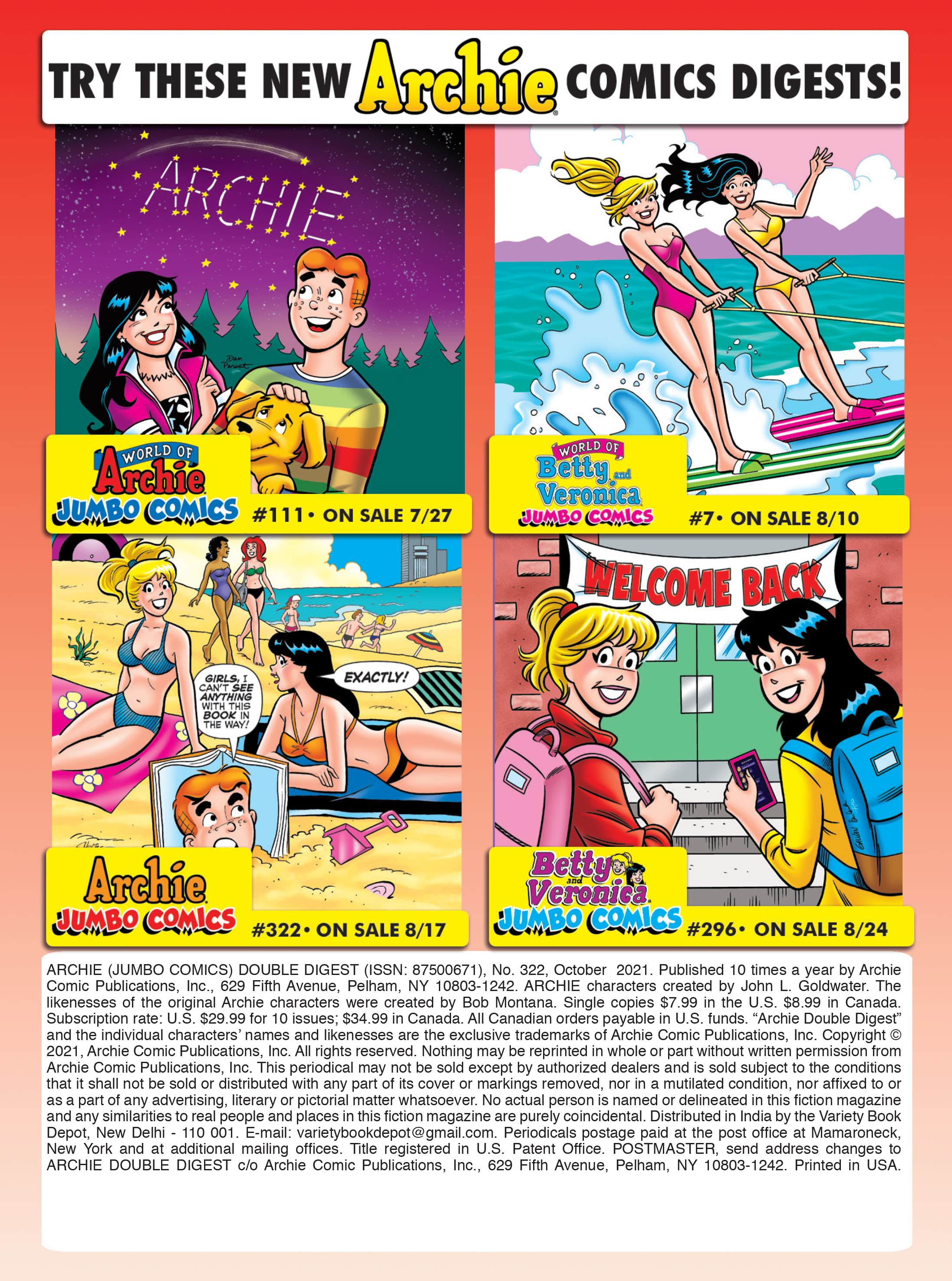 Archie Comics Double Digest (1984-) issue 322 - Page 182