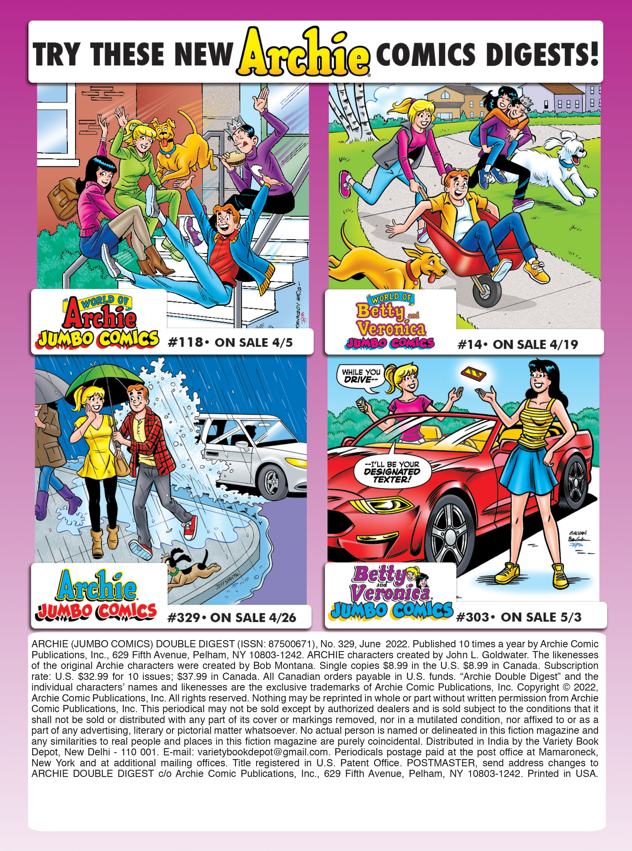 Archie Comics Double Digest (1984-) issue 329 - Page 181