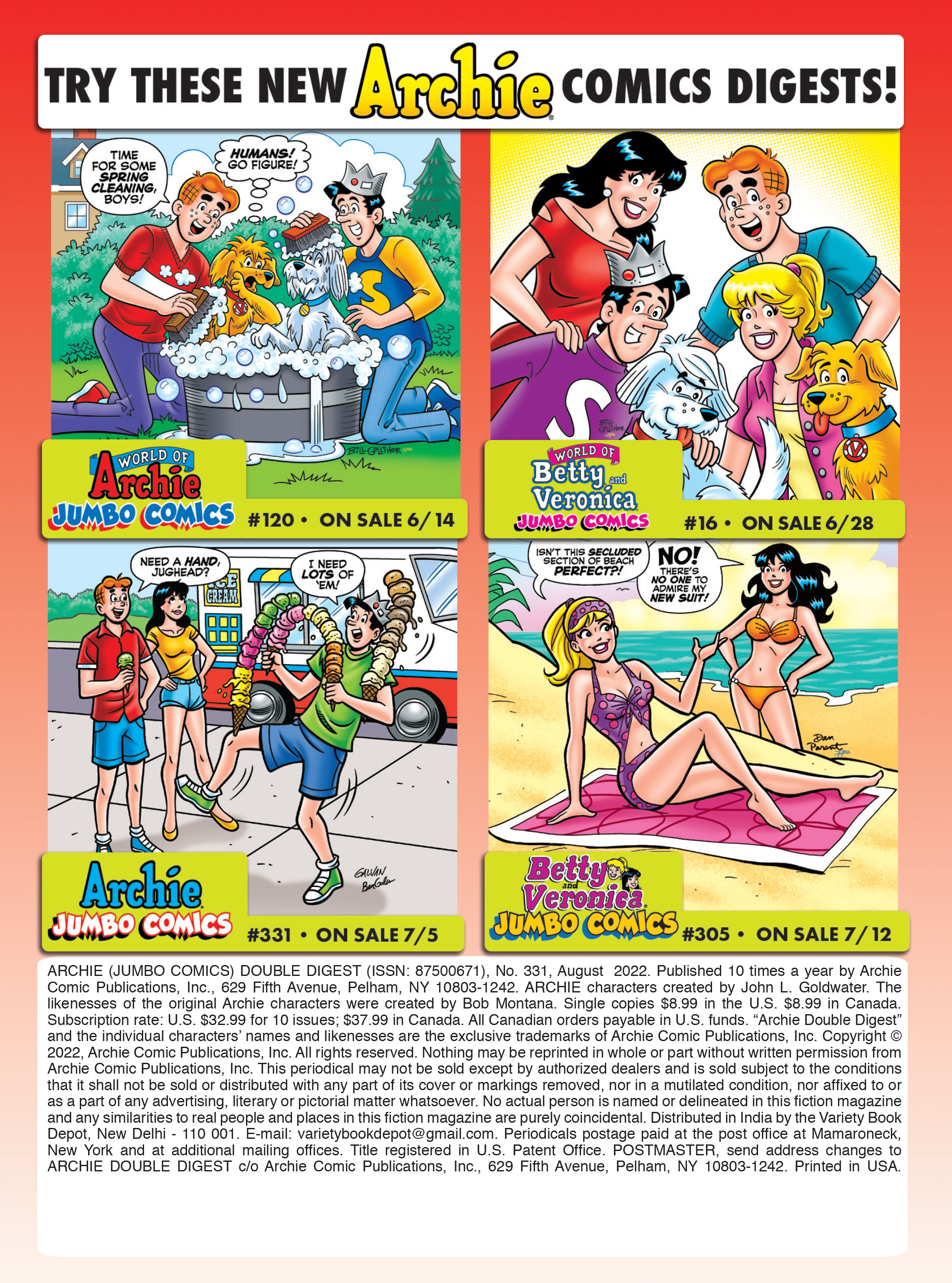 Archie Comics Double Digest (1984-) issue 331 - Page 181