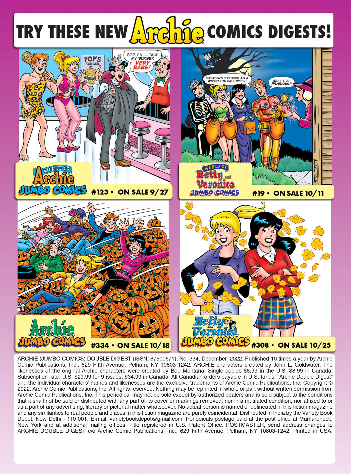 Archie Comics Double Digest (1984-) issue 334 - Page 182