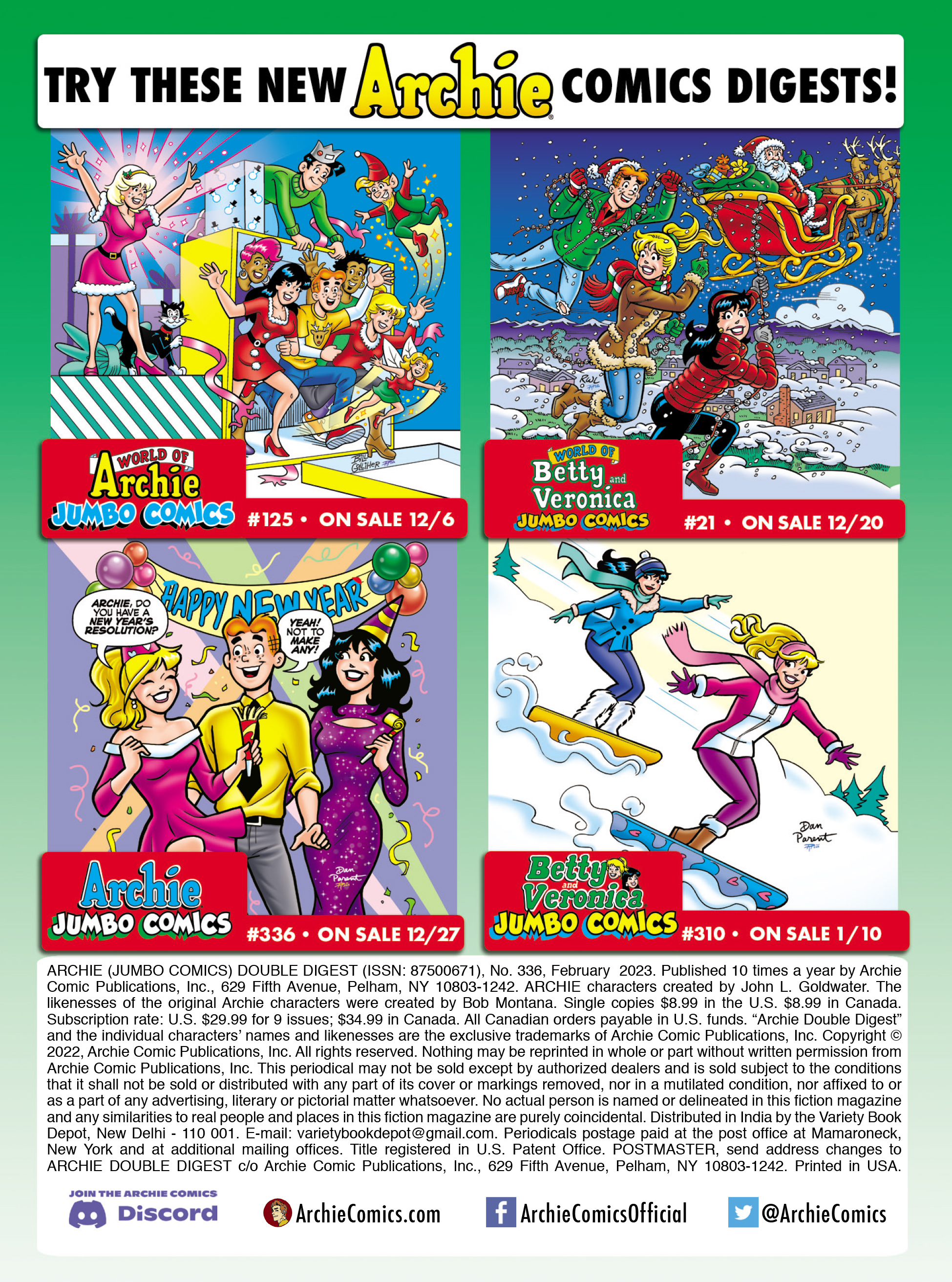 Archie Comics Double Digest (1984-) issue 336 - Page 185