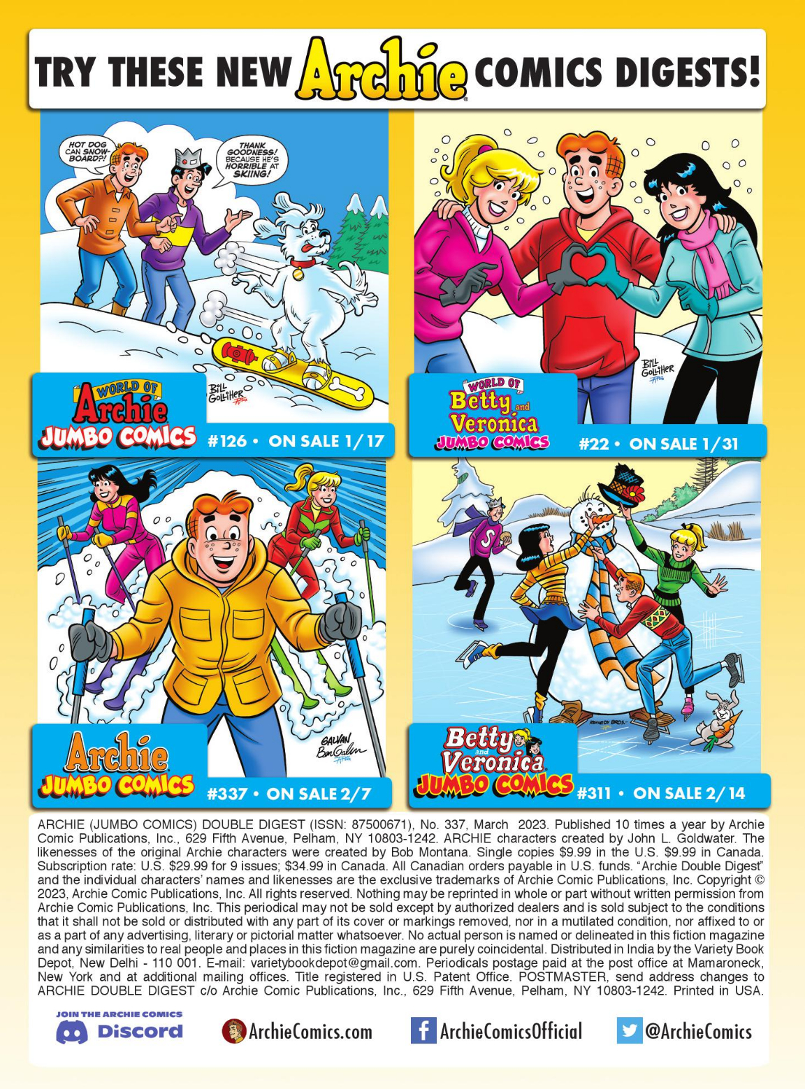 Archie Comics Double Digest (1984-) issue 337 - Page 185