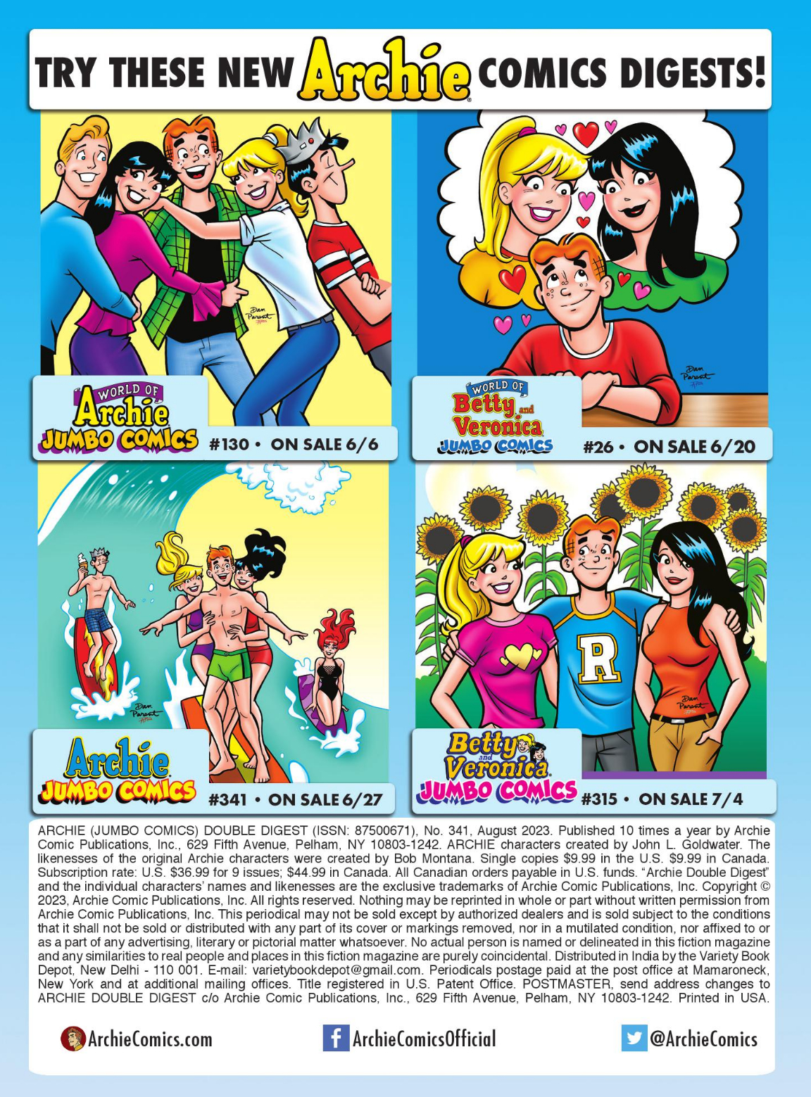 Archie Comics Double Digest (1984-) issue 341 - Page 185