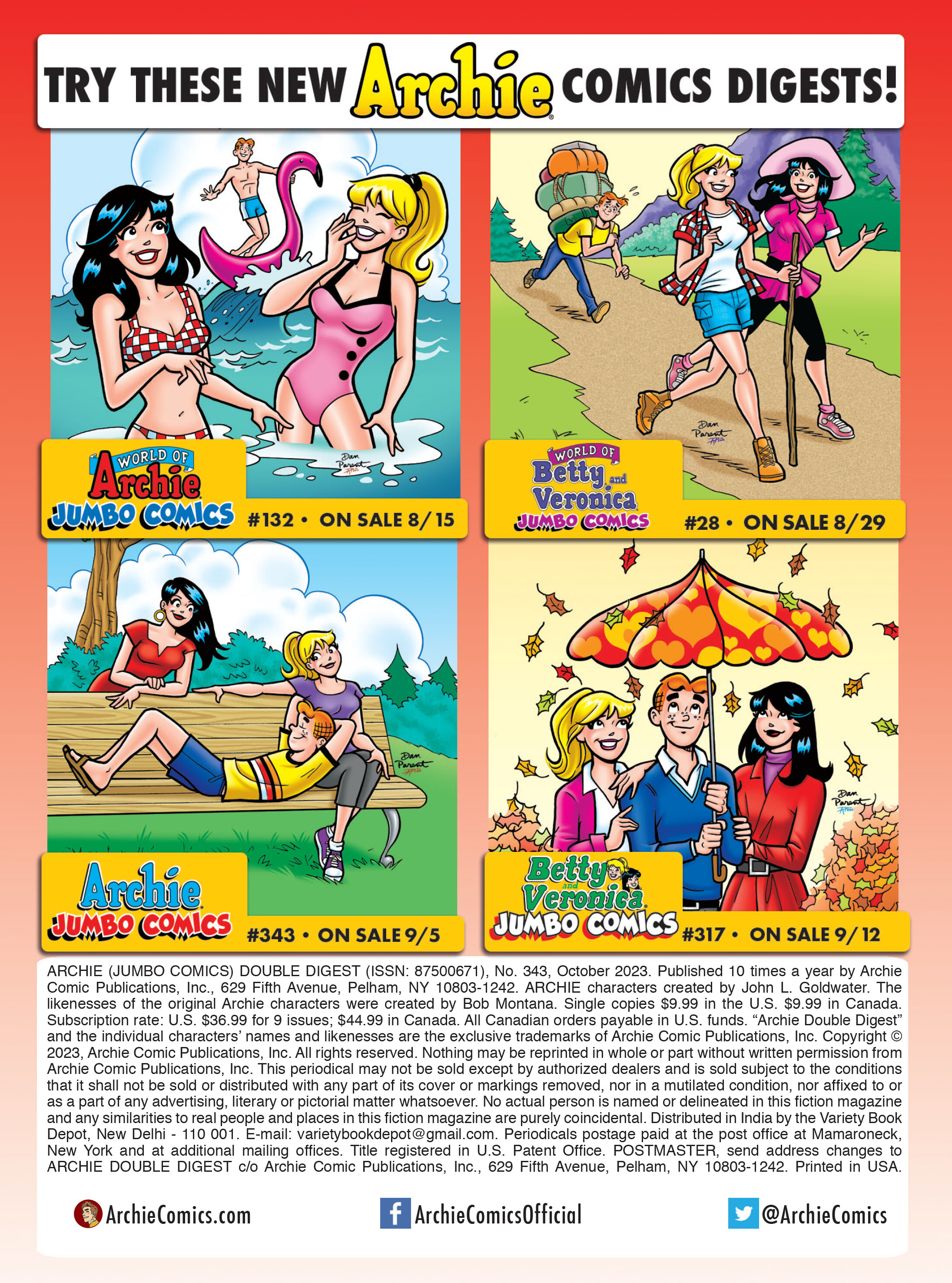 Archie Comics Double Digest (1984-) issue 343 - Page 184