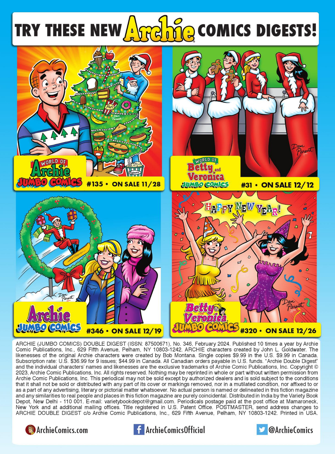 Archie Comics Double Digest (1984-) issue 346 - Page 186