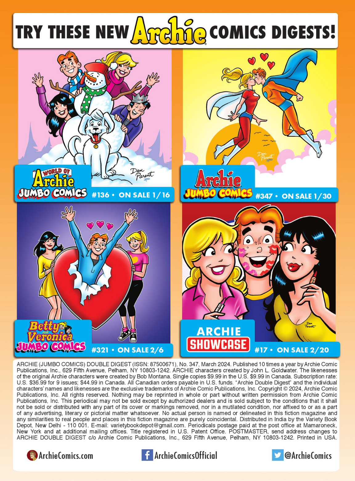 Archie Comics Double Digest (1984-) issue 347 - Page 186