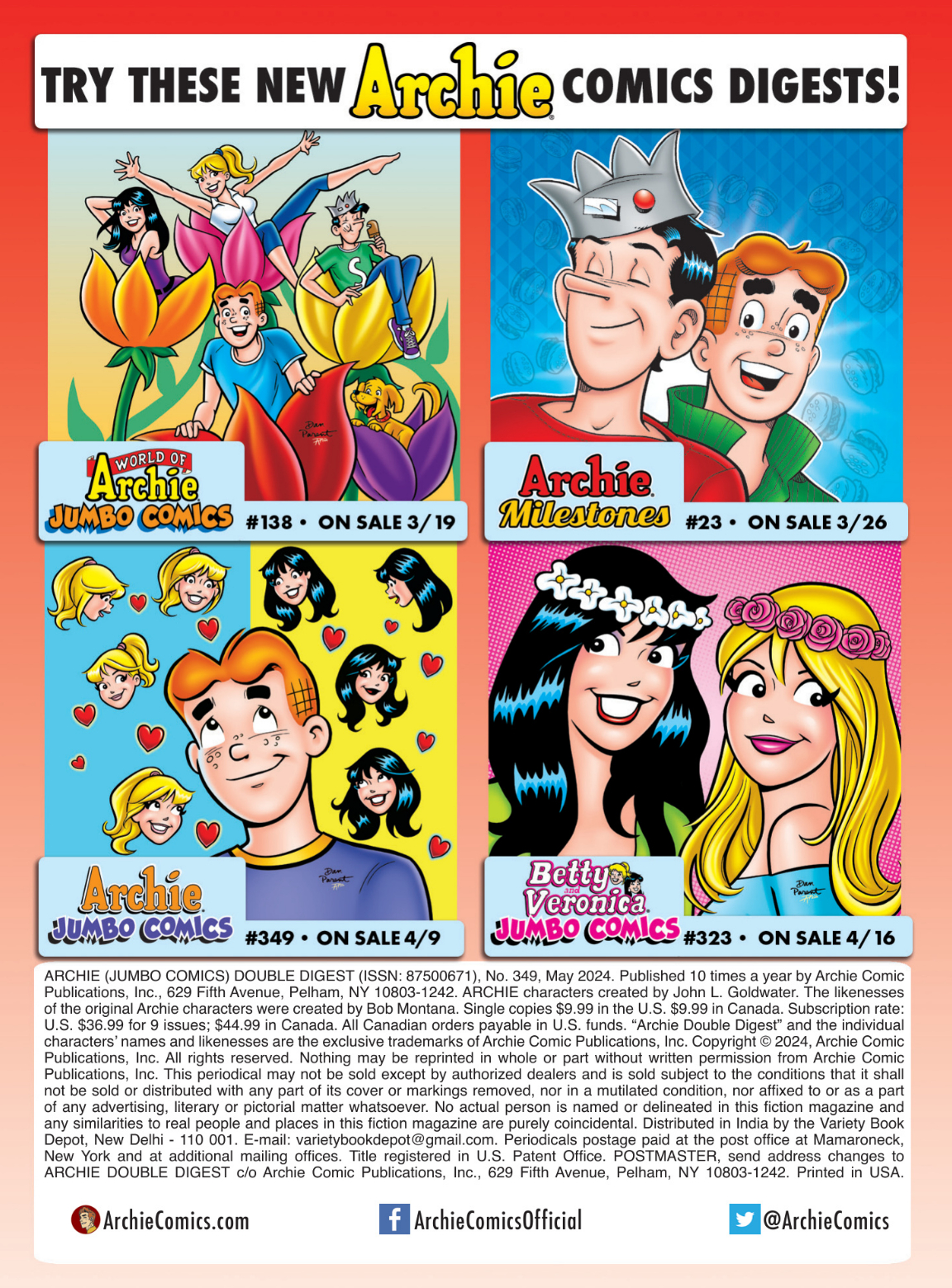 Archie Comics Double Digest (1984-) issue 349 - Page 186