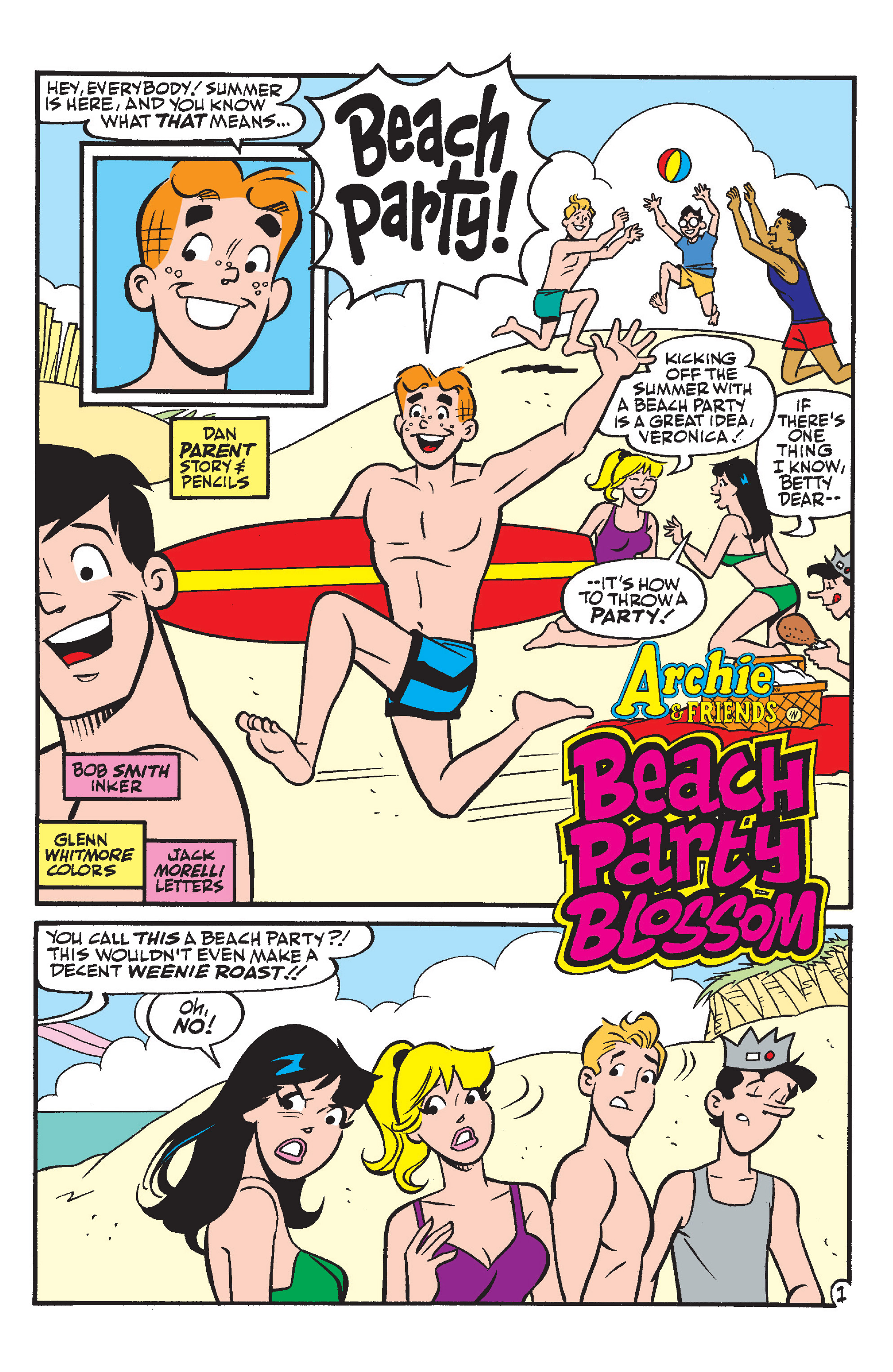 Archie & Friends Beach Party (2019): Chapter 1 - Page 3