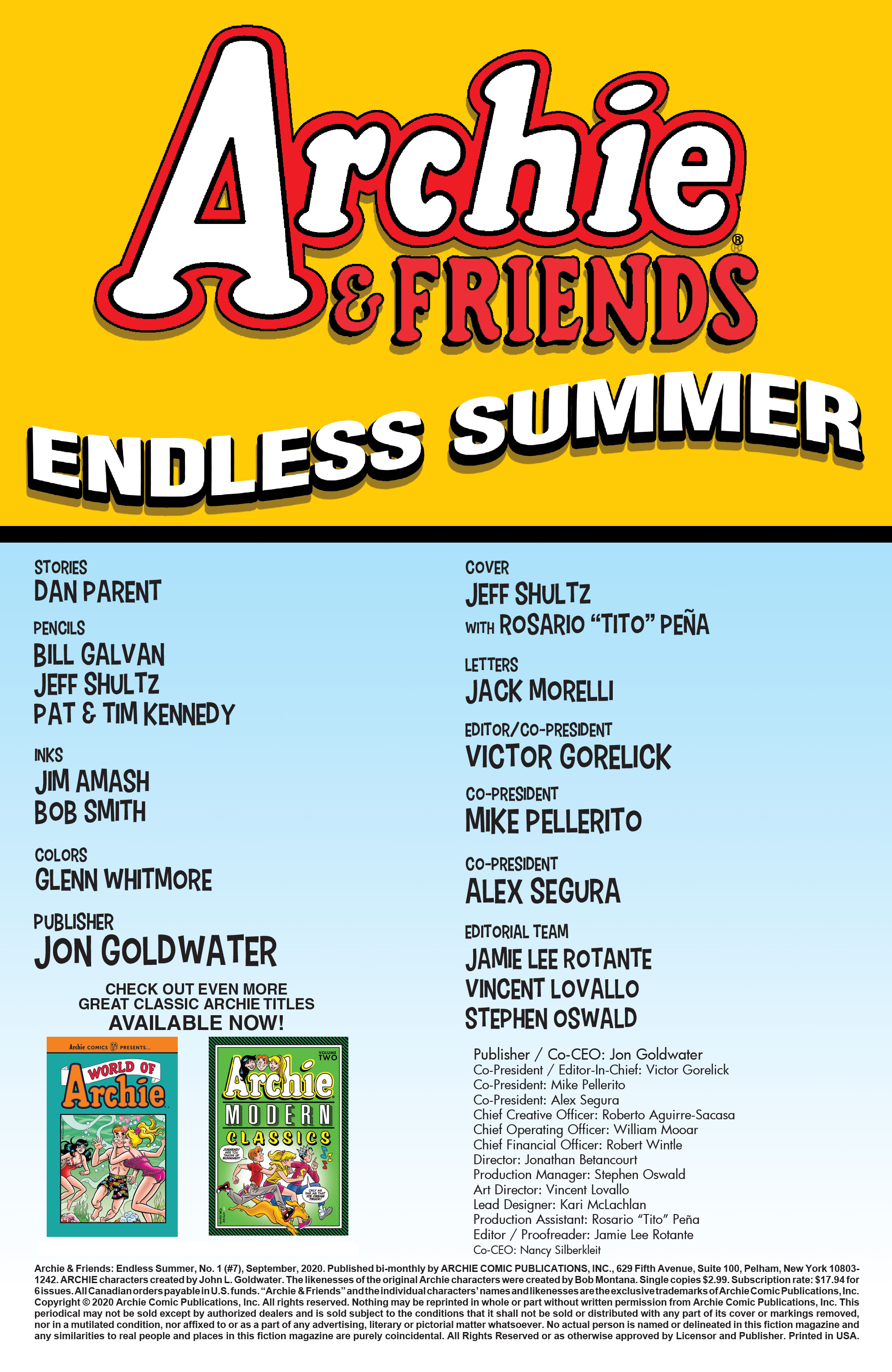 Archie & Friends: Endless Summer (2020): Chapter 1 - Page 3