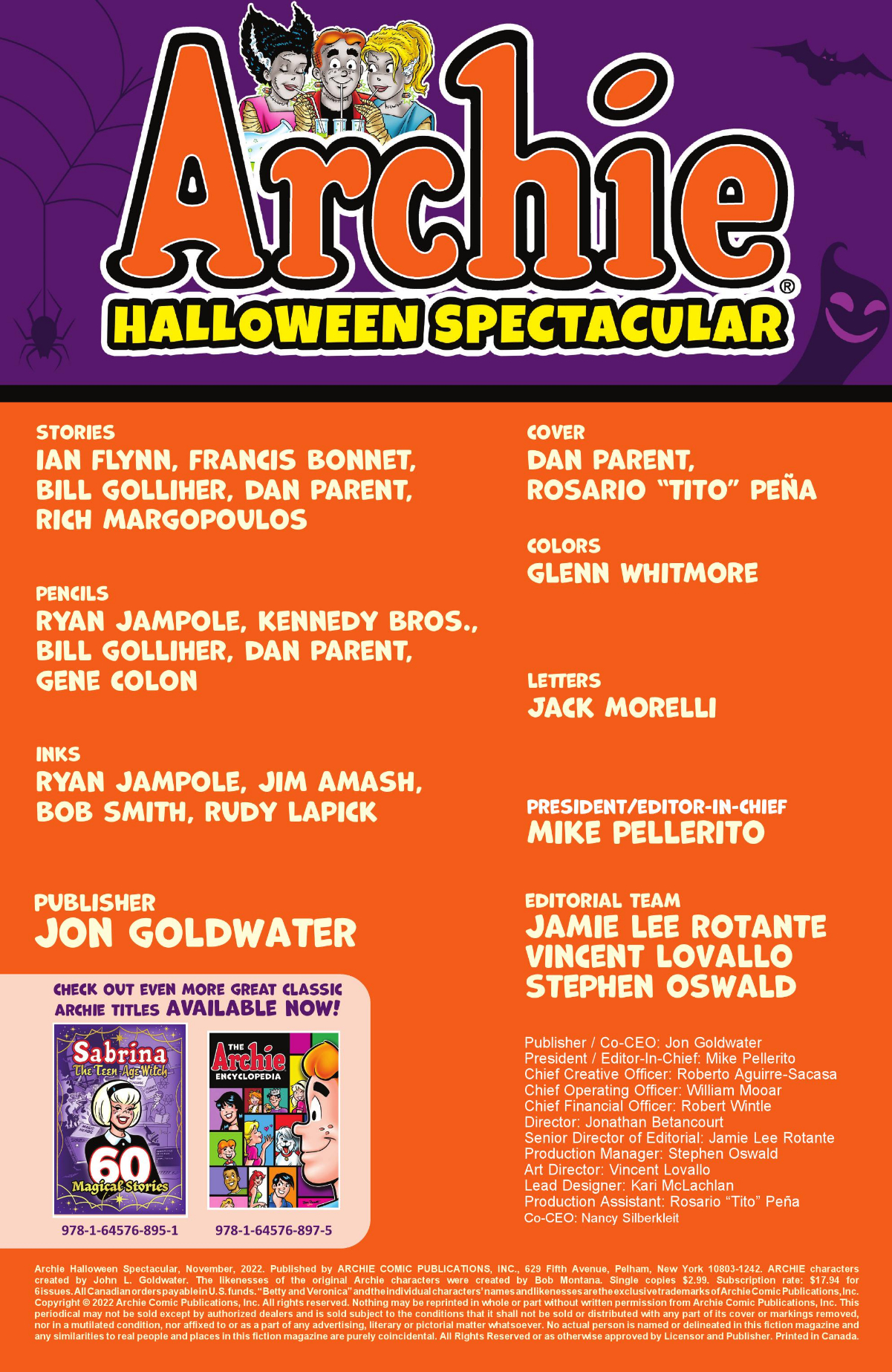 Archie Halloween Spectacular 2022 issue 1 - Page 2