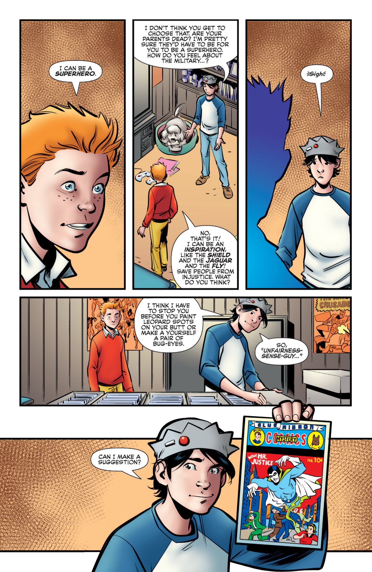 Archie is Mr. Justice (2024-): Chapter 1 - Page 12