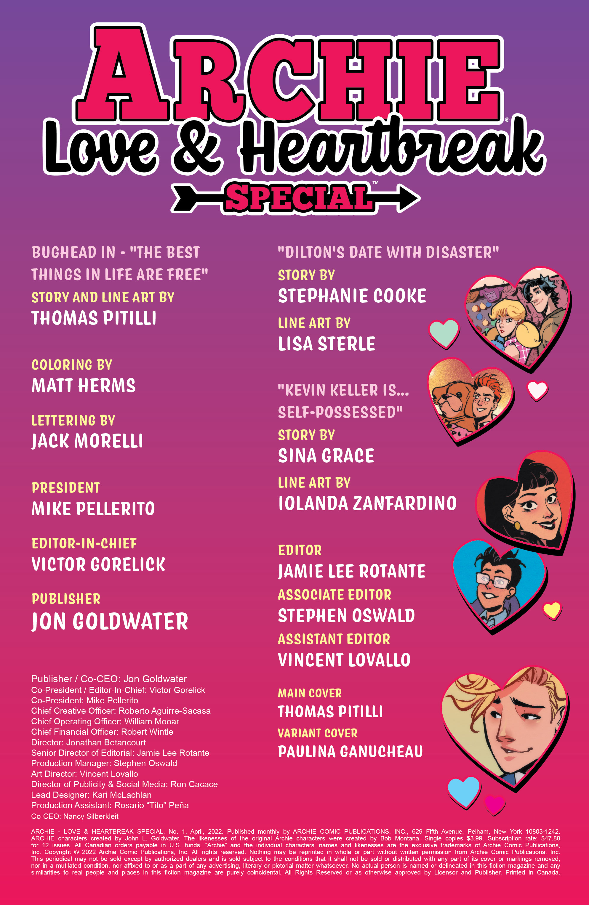 Archie Love & Heartbreak Special (2022): Chapter 1 - Page 2
