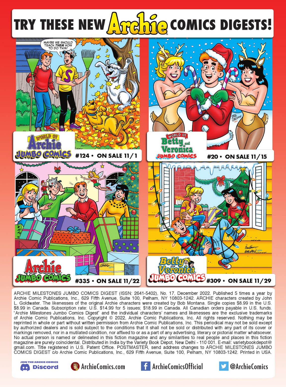 Archie Milestones Jumbo Comics Digest (2020) issue 17 - Page 182