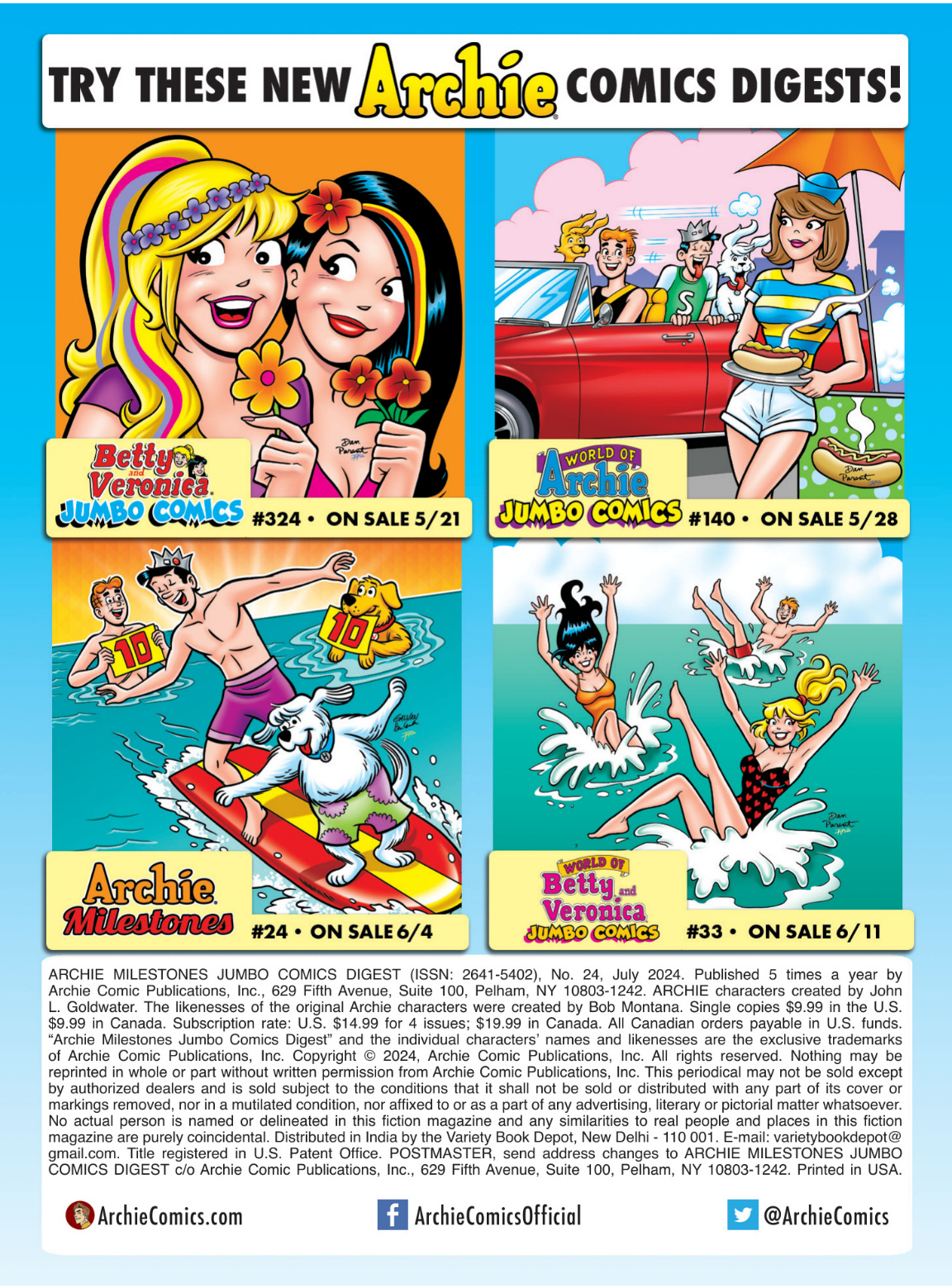 Archie Milestones Jumbo Comics Digest (2020) issue 24 - Page 185