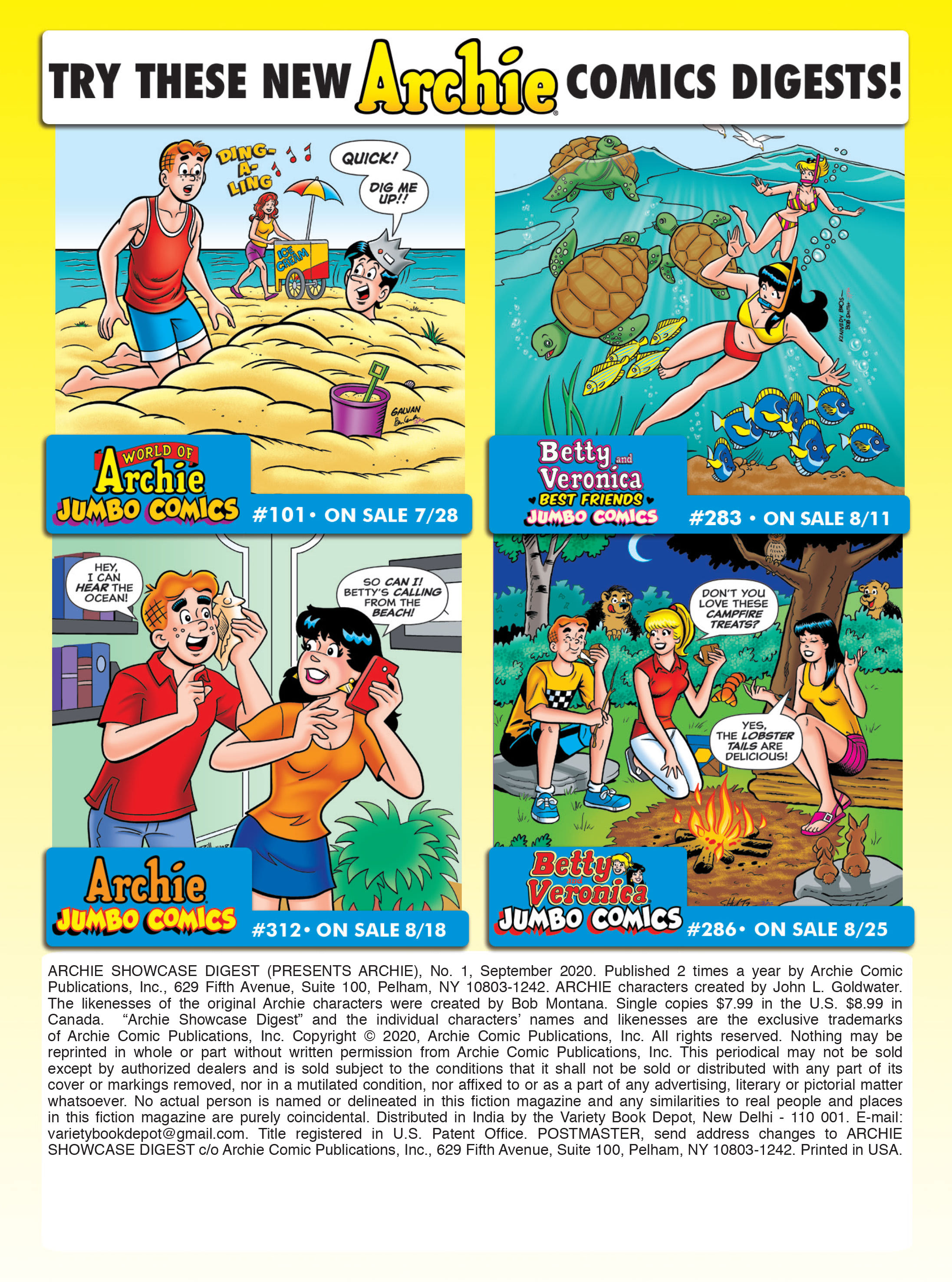 Archie Showcase Digest (2020-) issue 1 - Page 180