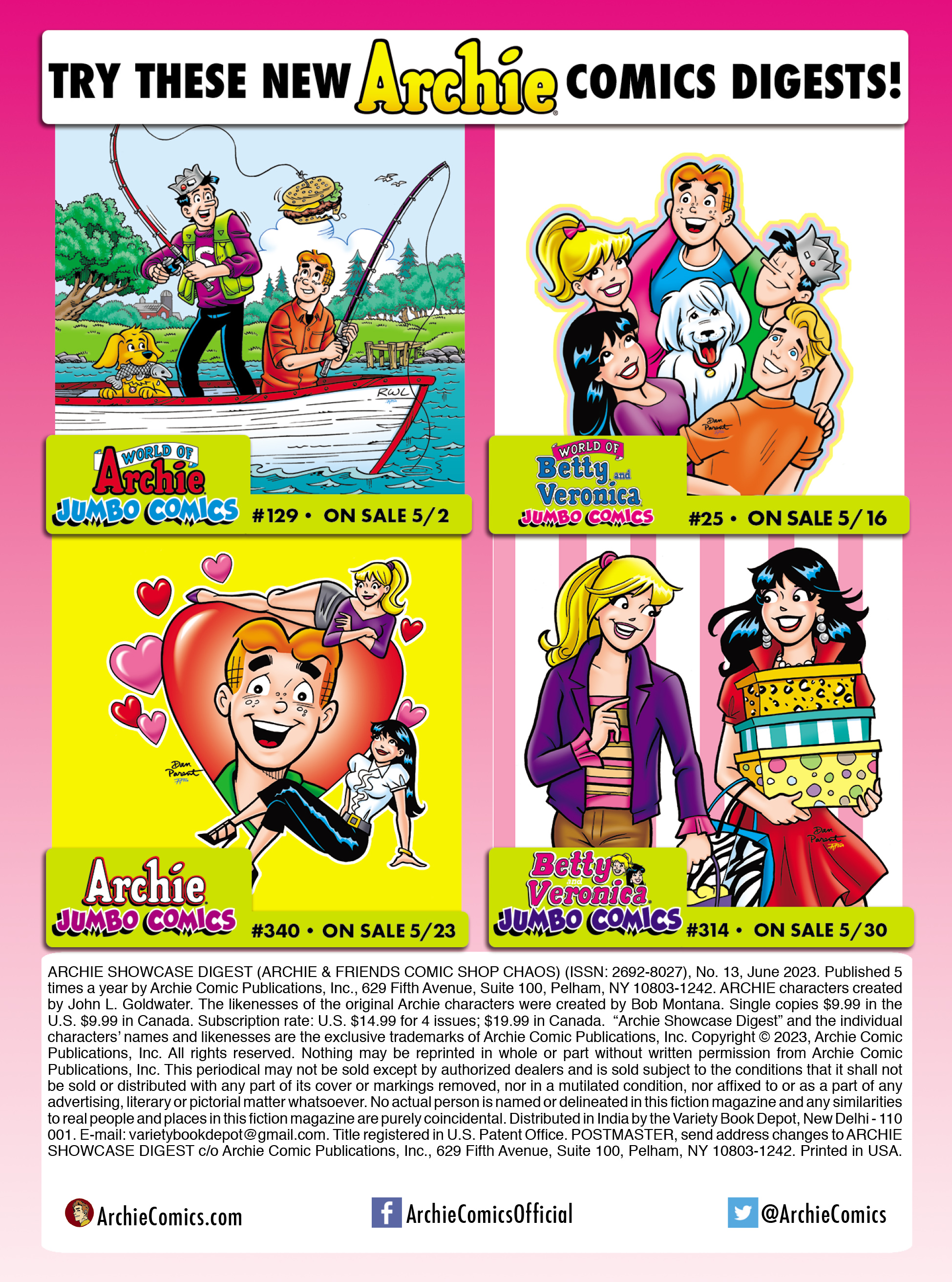 Archie Showcase Digest (2020-) issue 13 - Page 184